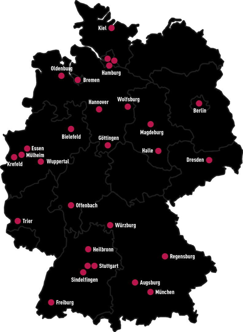 Unsere CinemaxX Kinos