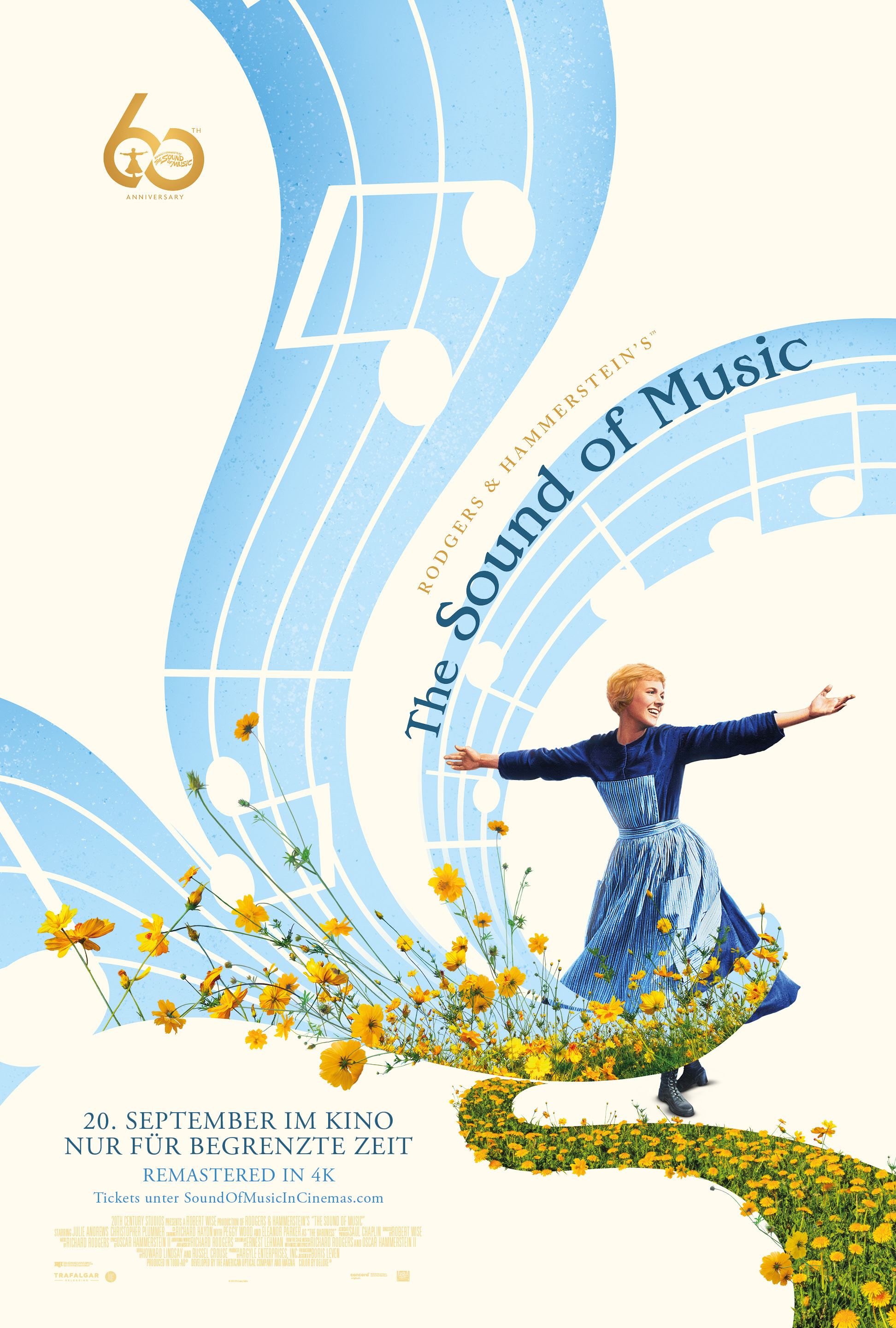 Filmplakat des Titels „THE SOUND OF MUSIC - 60TH ANNIVERSARY”