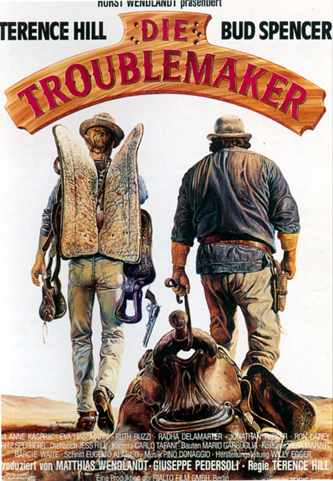 Filmplakat des Titels „DIE TROUBLEMAKER”