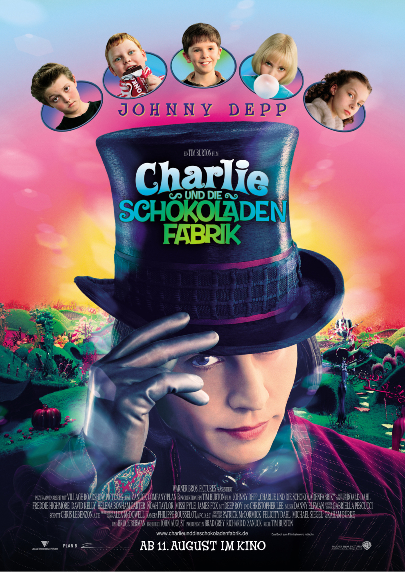 Filmplakat des Titels „CHARLIE UND DIE SCHOKOLADENFABRIK (BEST OF CINEMA)”