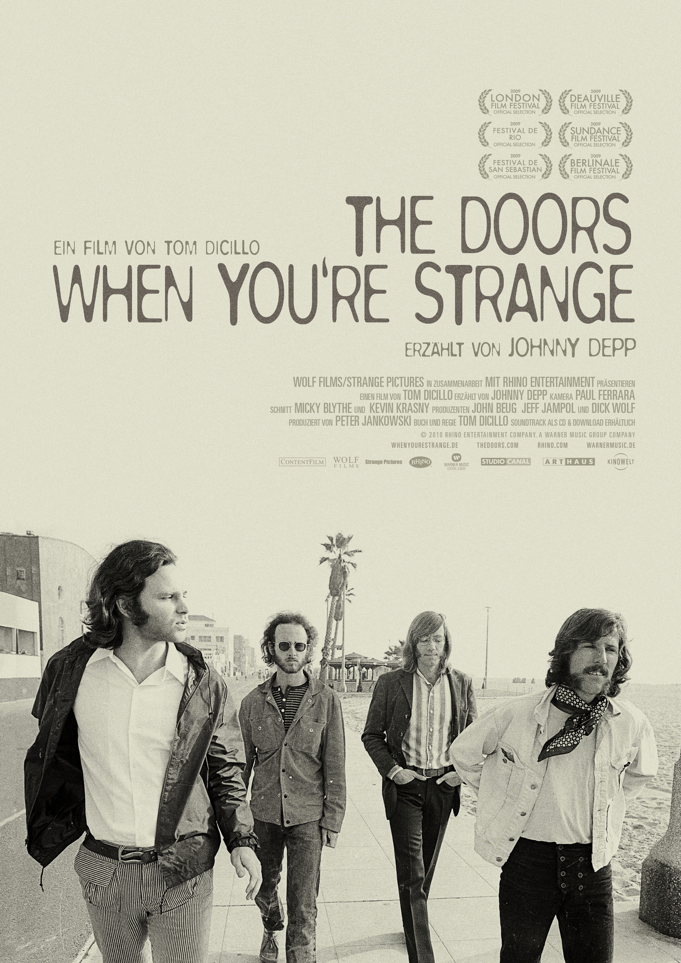Filmplakat des Titels „THE DOORS: WHEN YOU'RE STRANGE”