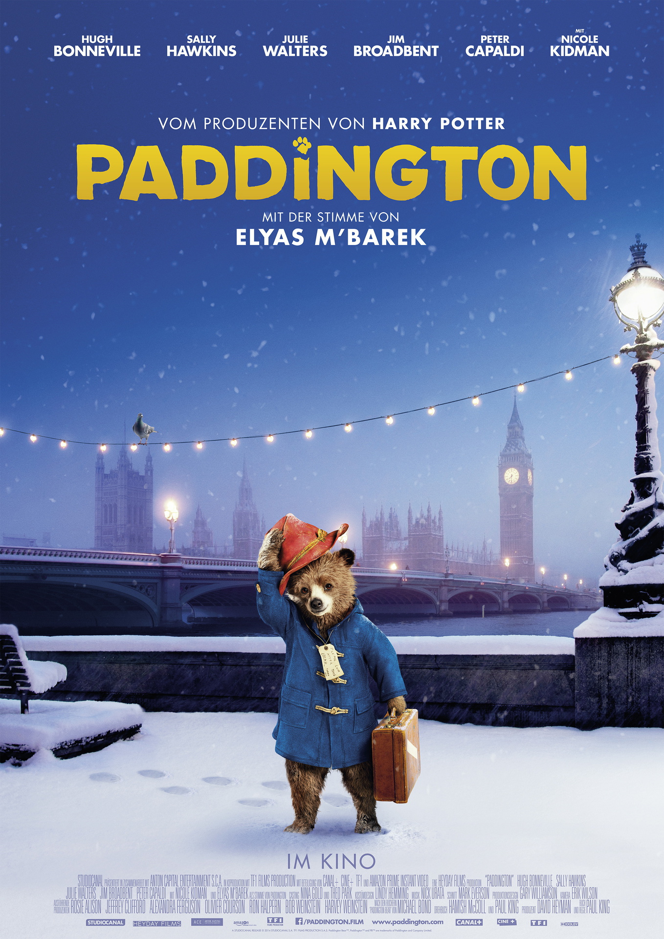 Filmplakat des Titels „PADDINGTON”