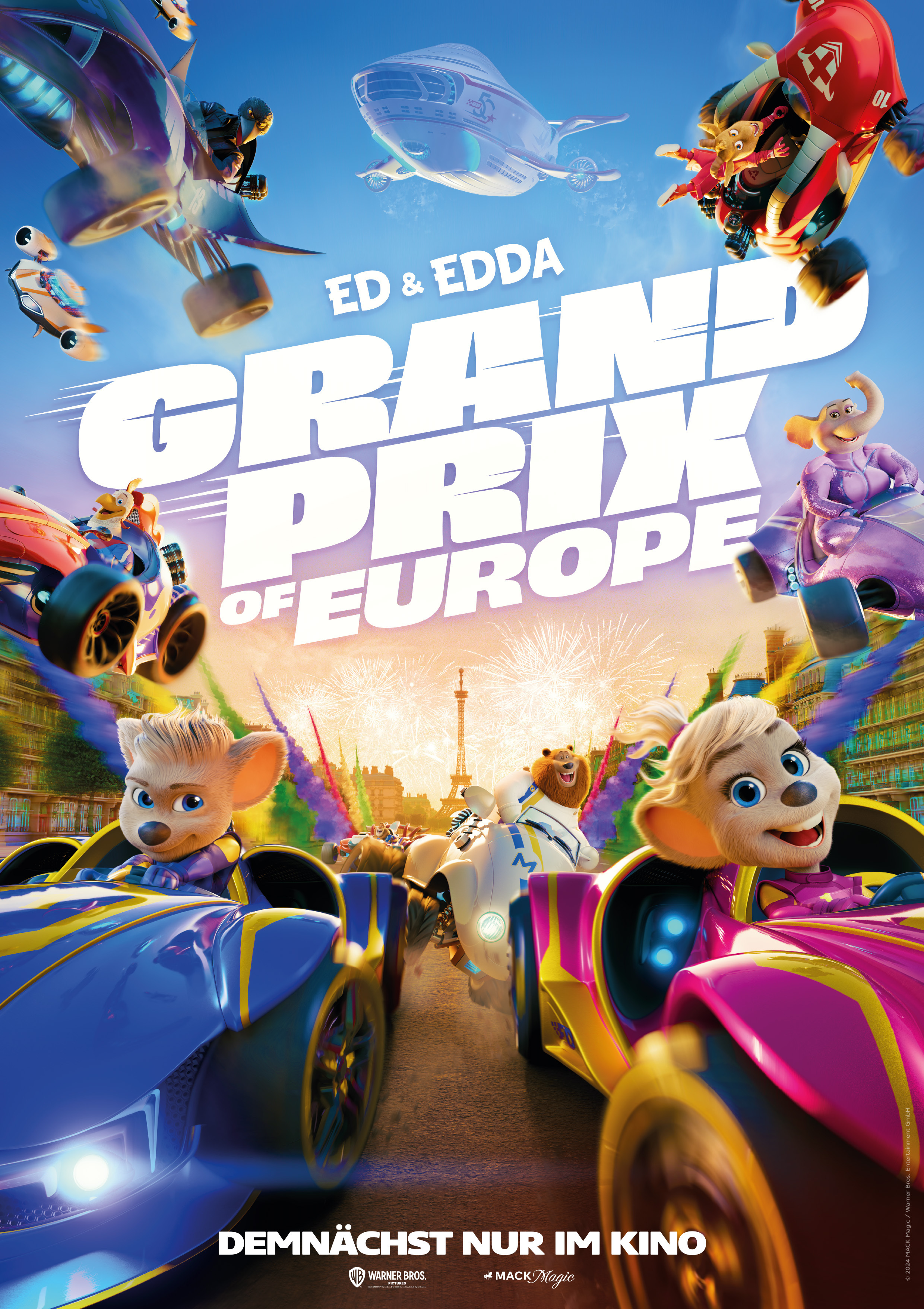 Filmplakat des Titels „GRAND PRIX OF EUROPE”