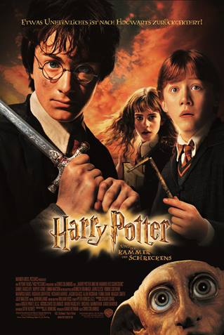 Am 13. & 14.September: Harry Potter und die Kammer des Schreckens