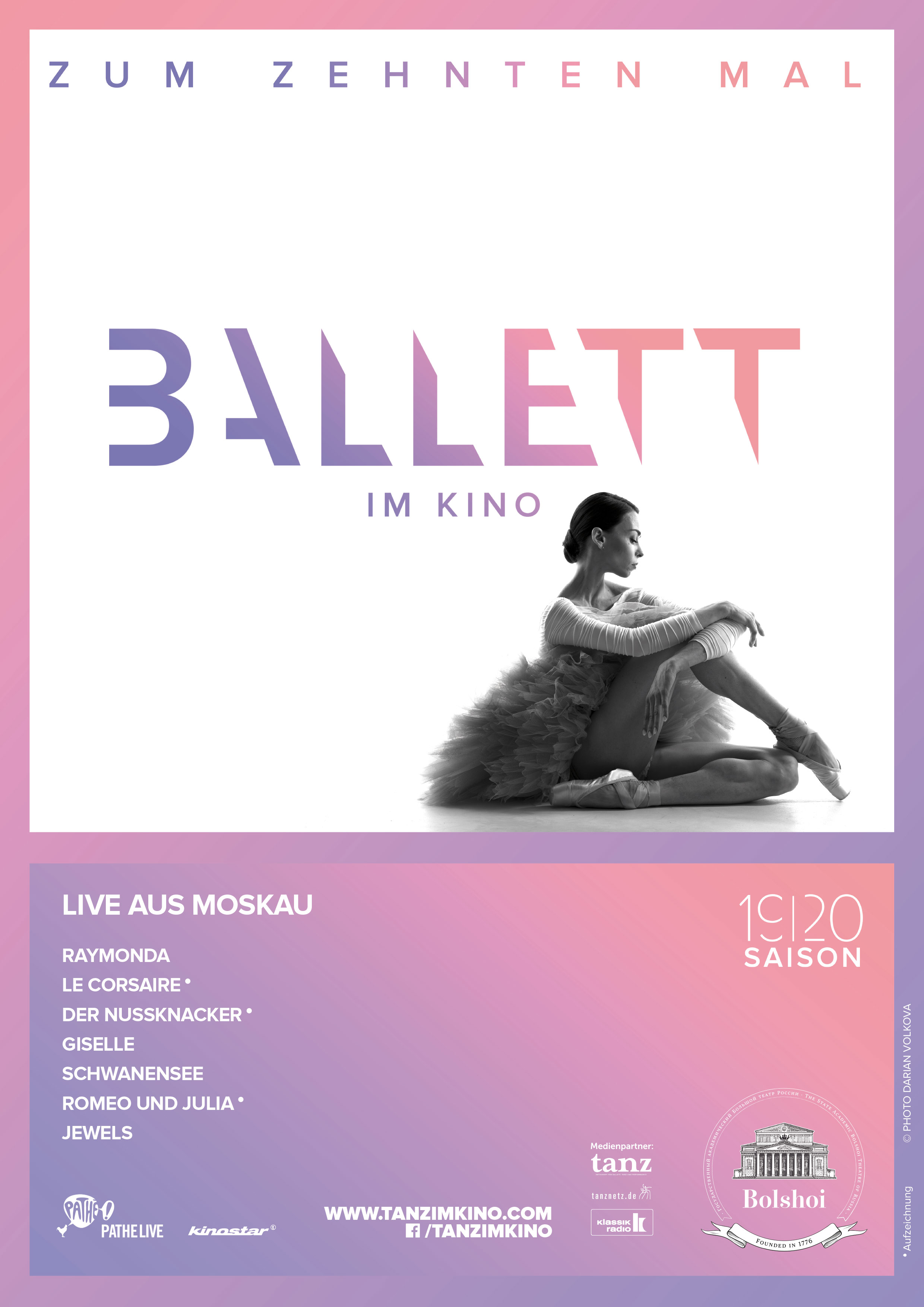 Bolschoi Ballett: Jewels (live)
