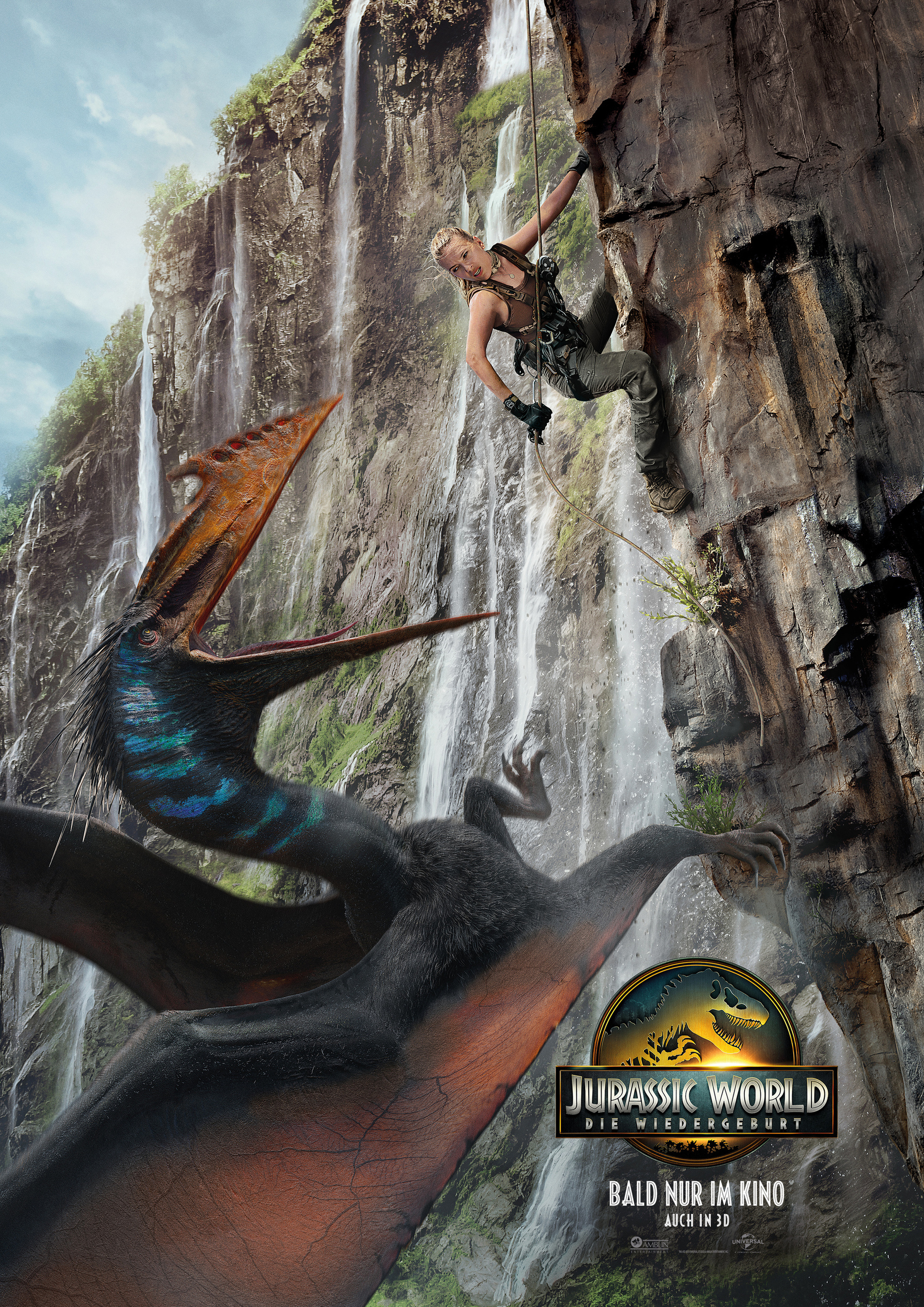 Filmplakat des Titels „JURASSIC WORLD: DIE WIEDERGEBURT”