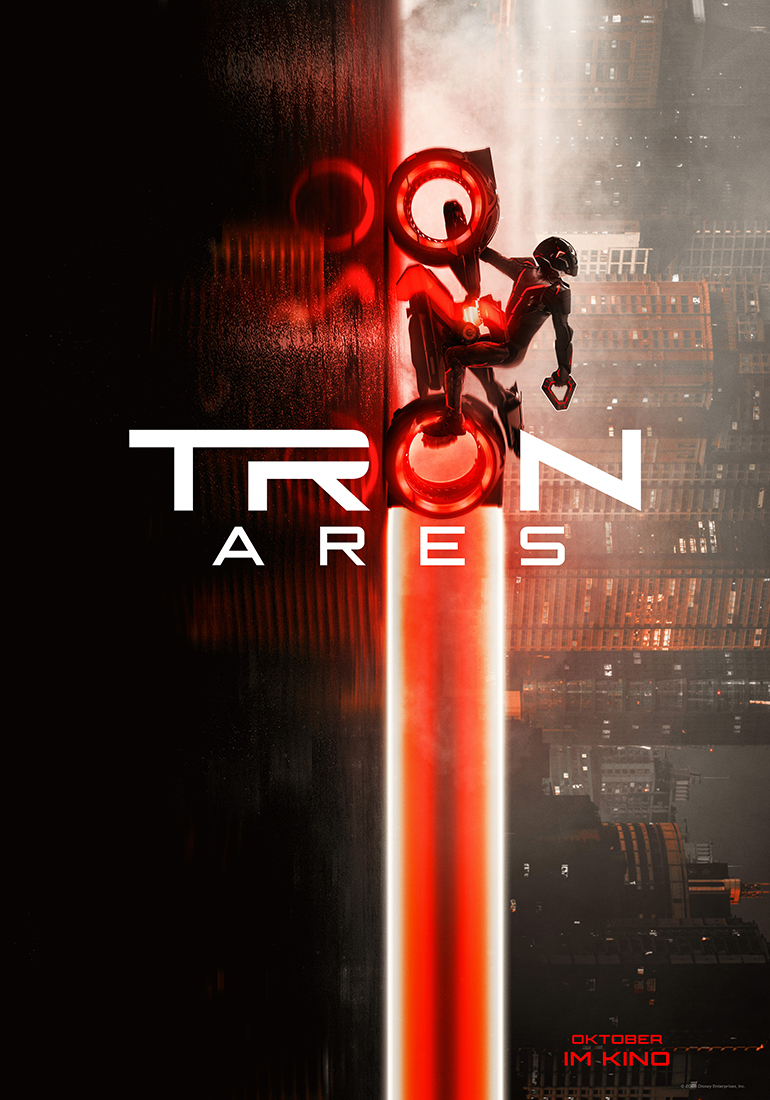 Filmplakat des Titels „TRON: ARES”