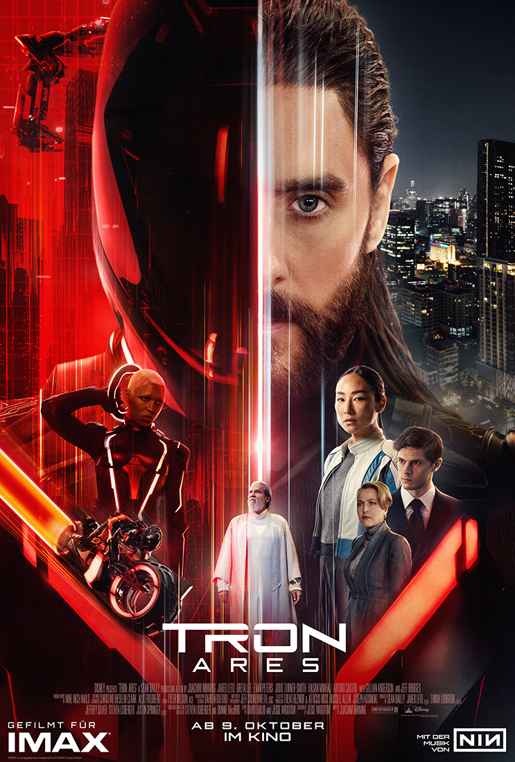 Filmplakat des Titels „TRON: ARES”