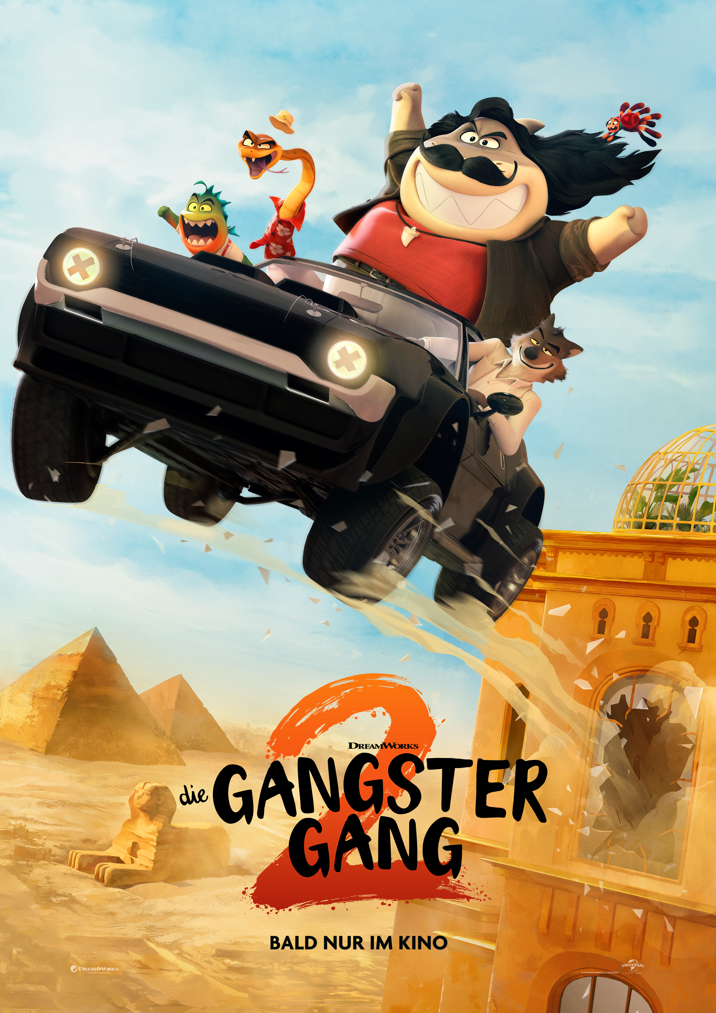 Filmplakat des Titels „DIE GANGSTER GANG 2”