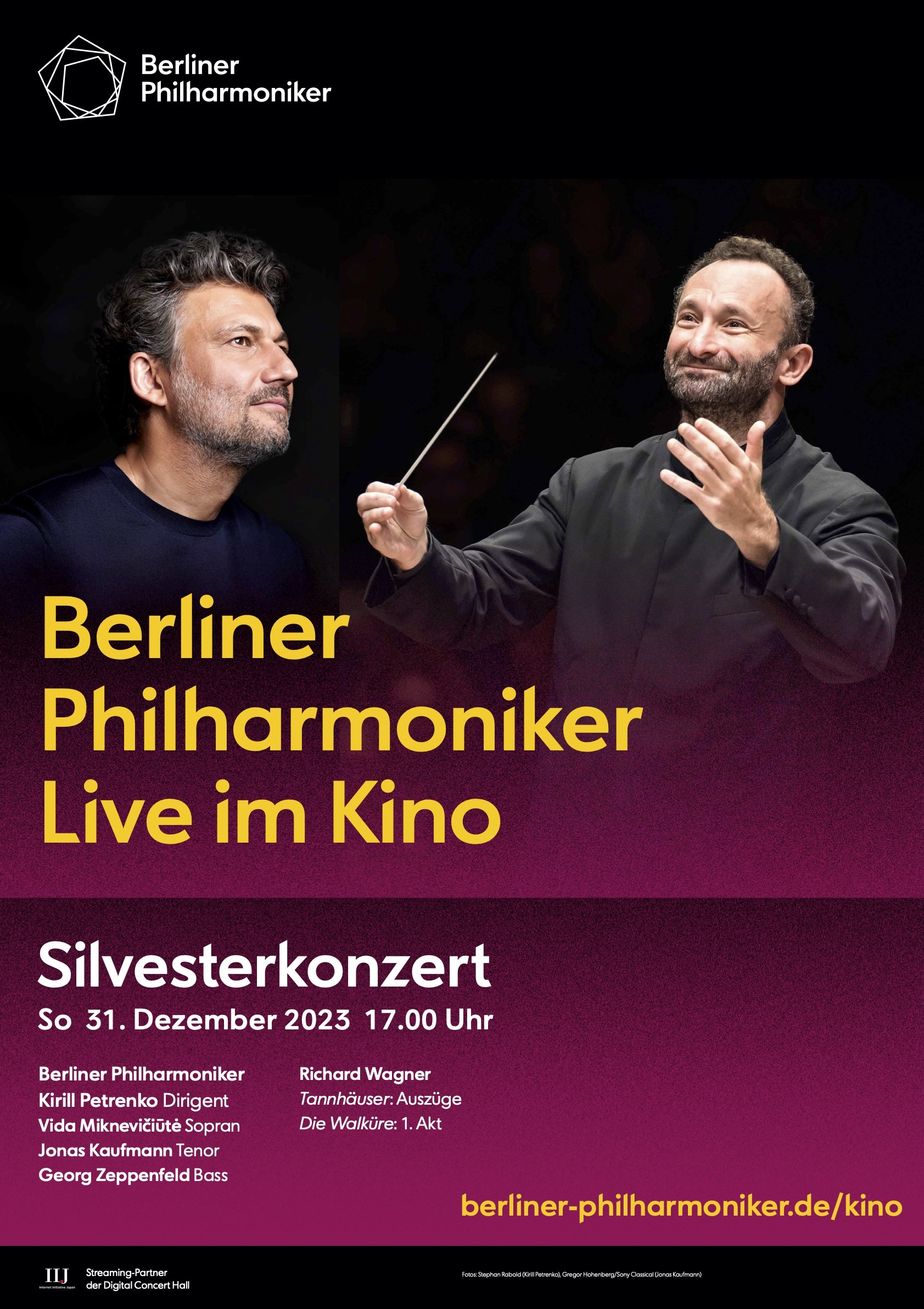 Berliner Philharmoniker - Live im Kino 2023/24 Silvesterkonzert