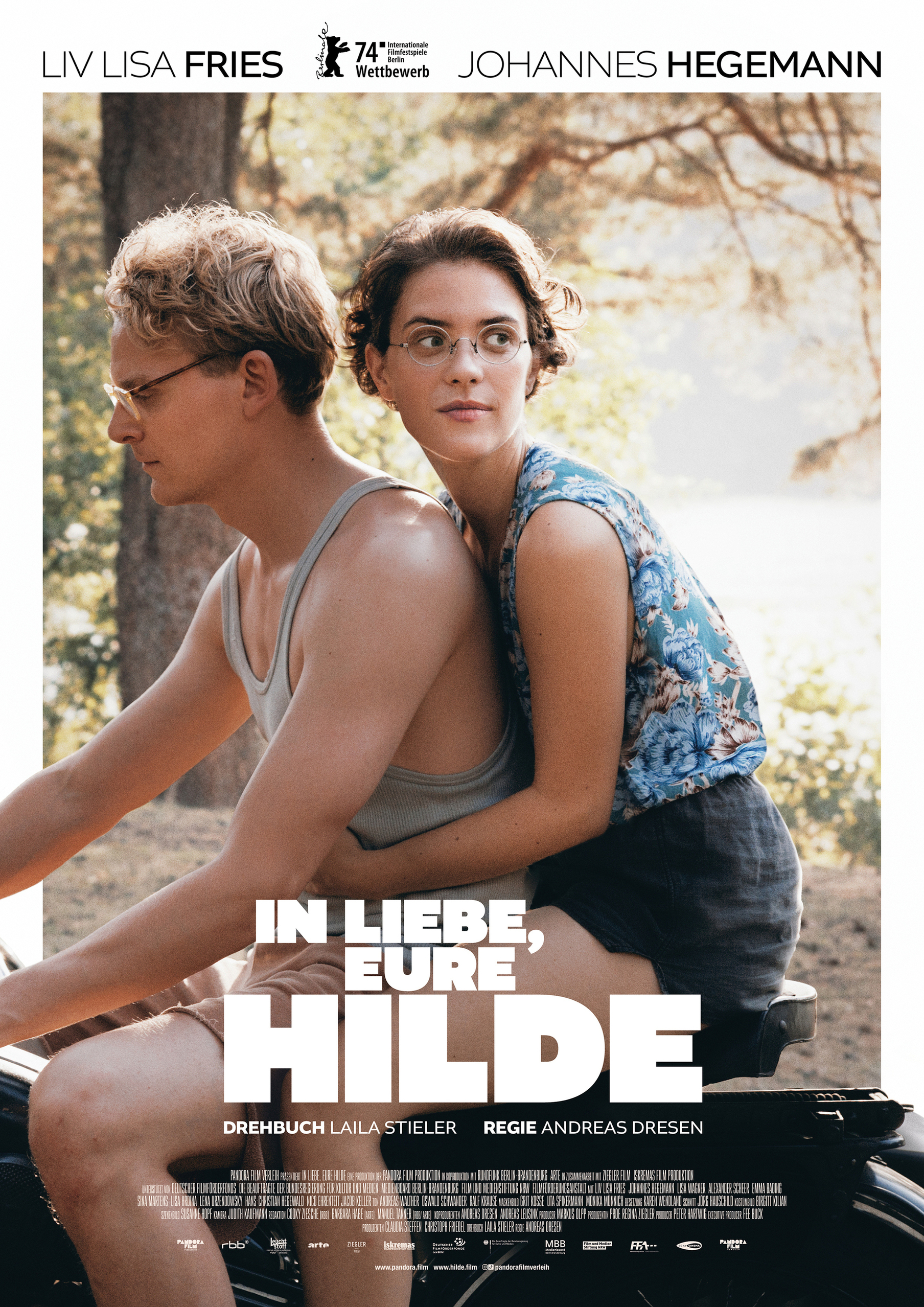 Filmplakat des Titels „IN LIEBE, EURE HILDE”
