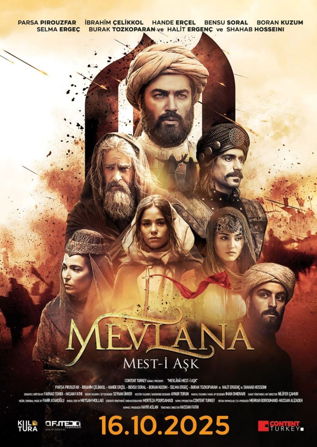 Filmplakat des Titels „MEVLANA MEST-I ASK”