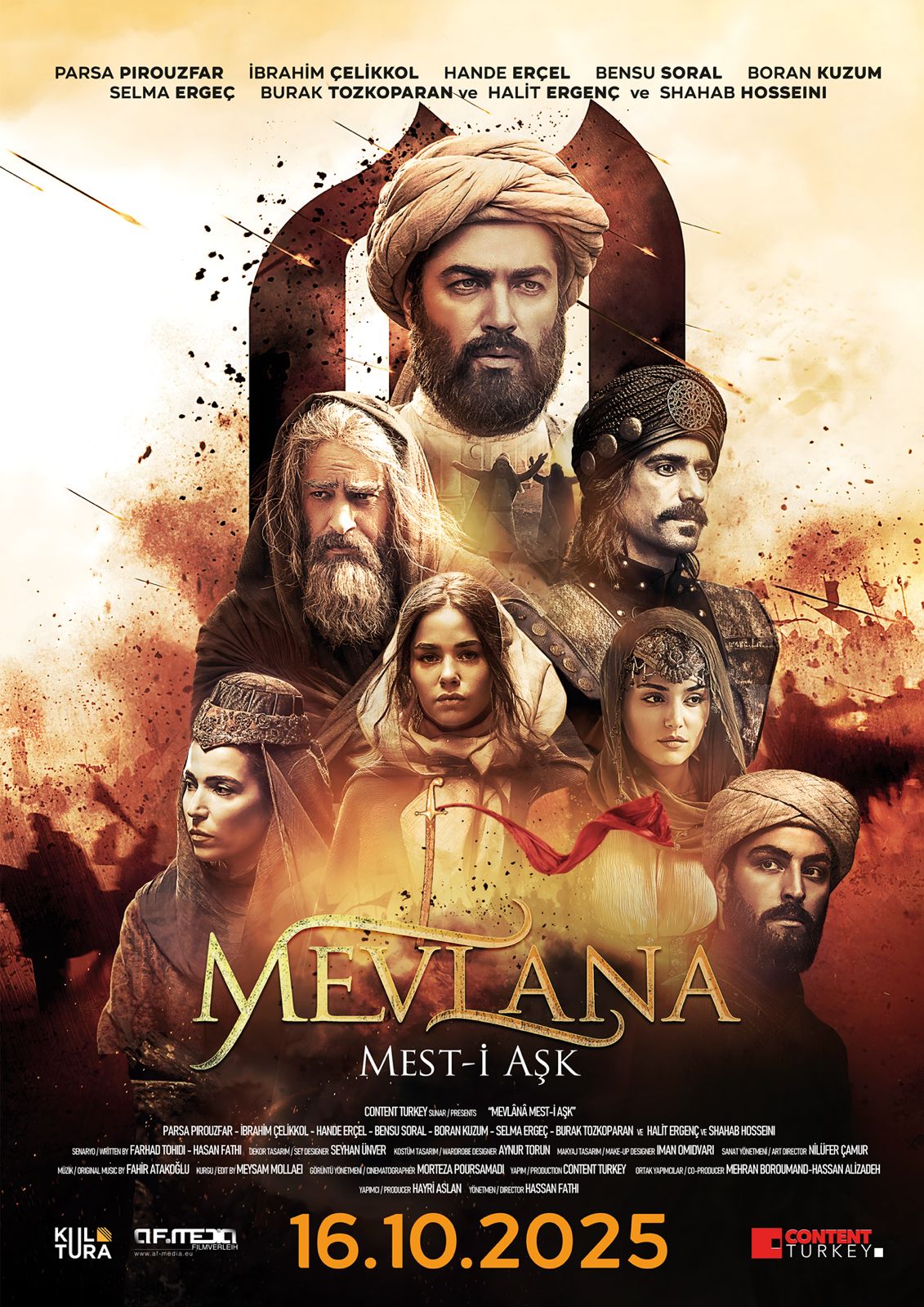 Filmplakat des Titels „MEVLANA MEST-I ASK”