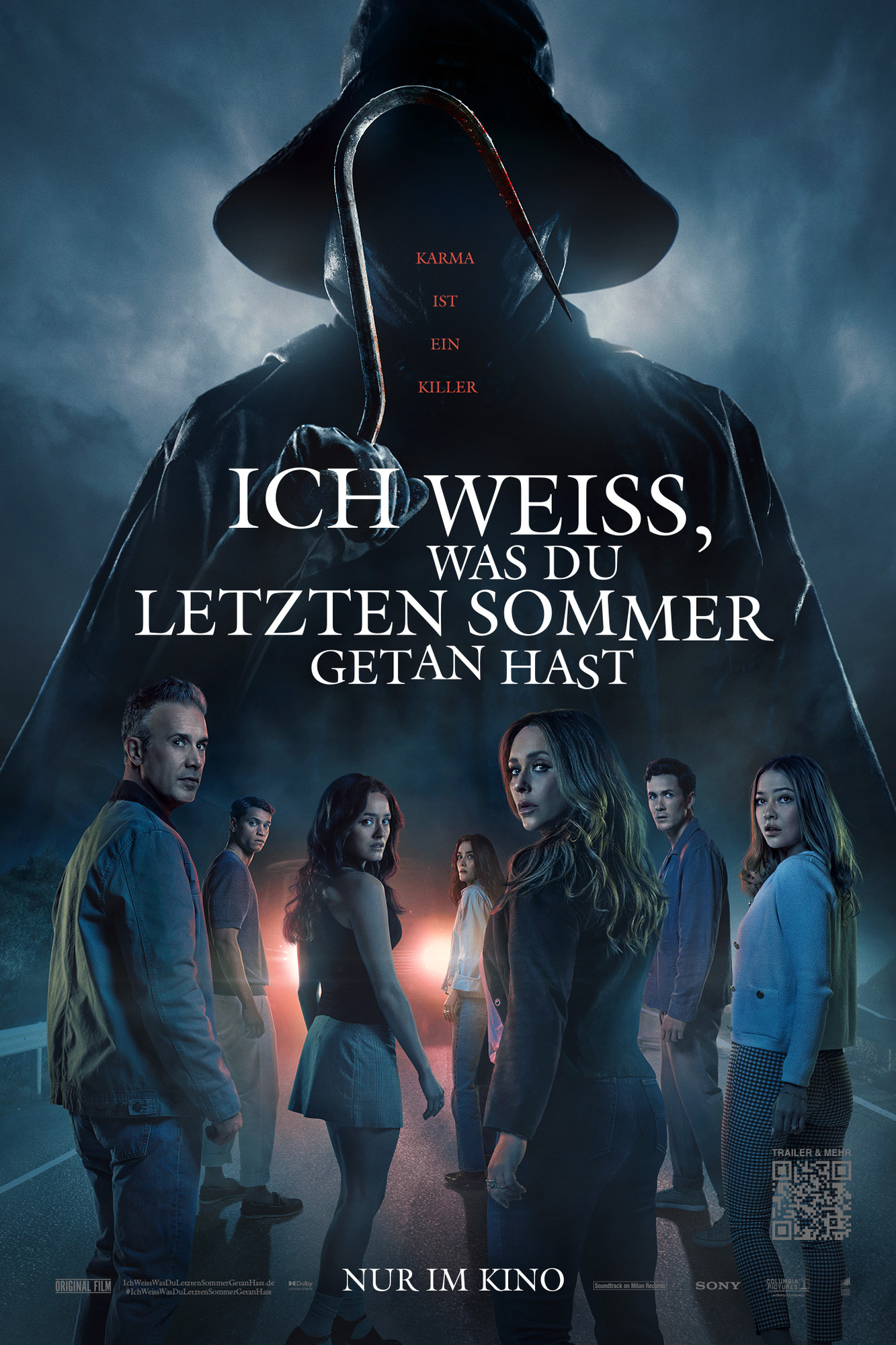 Filmplakat des Titels „ICH WEIß, WAS DU LETZTEN SOMMER GETAN HAST”