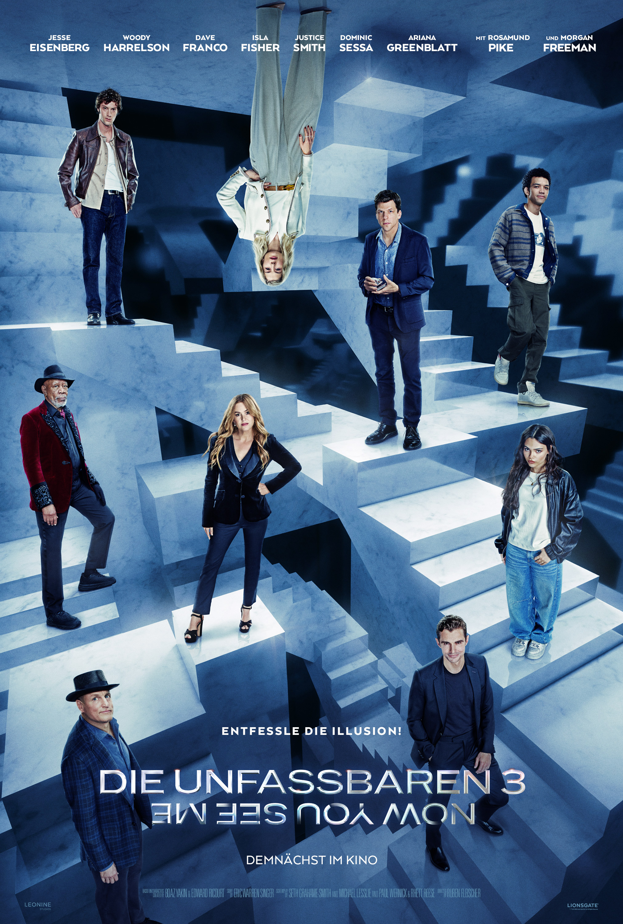 Filmplakat des Titels „DIE UNFASSBAREN 3 - NOW YOU SEE ME”