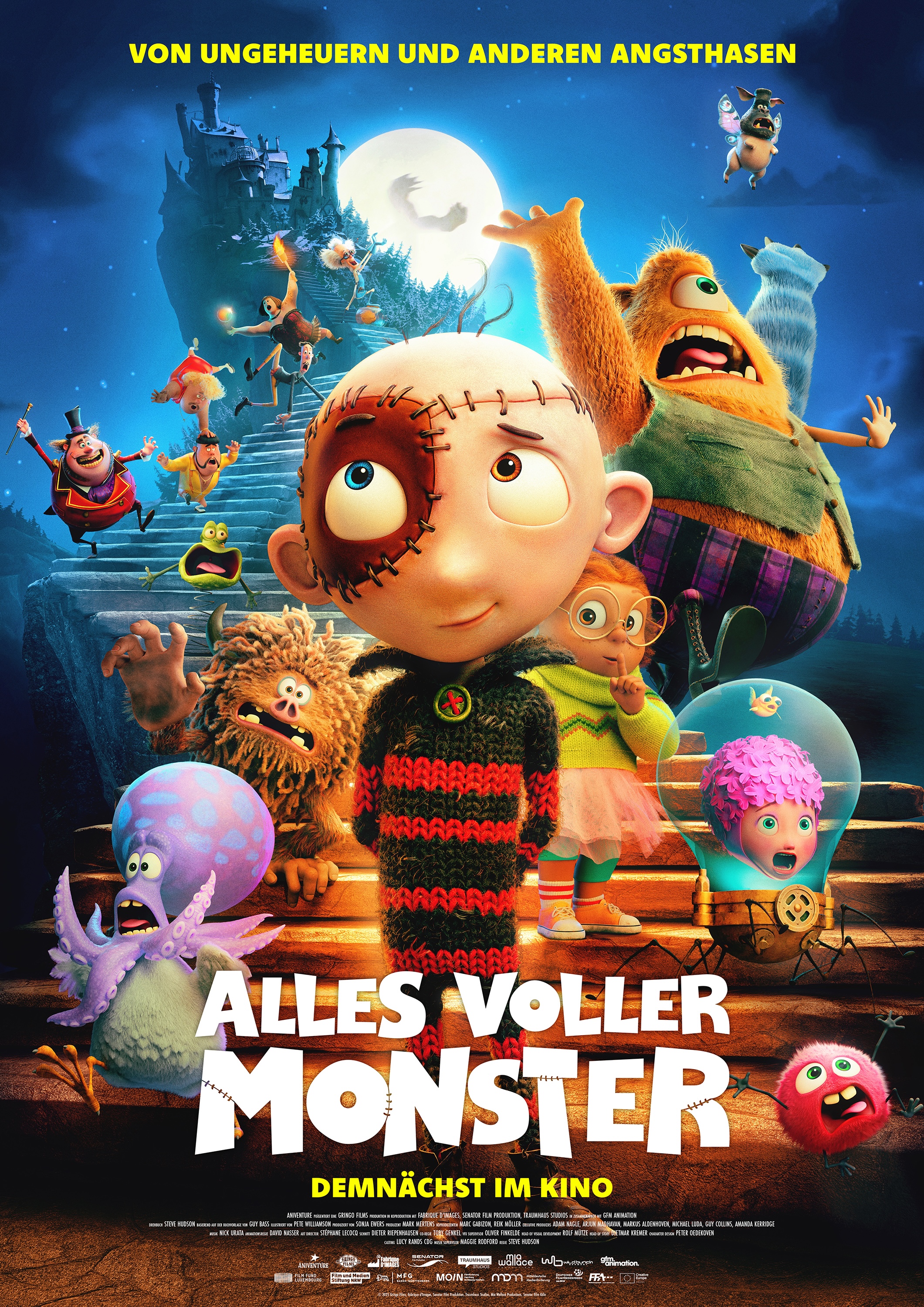 Filmplakat des Titels „ALLES VOLLER MONSTER”
