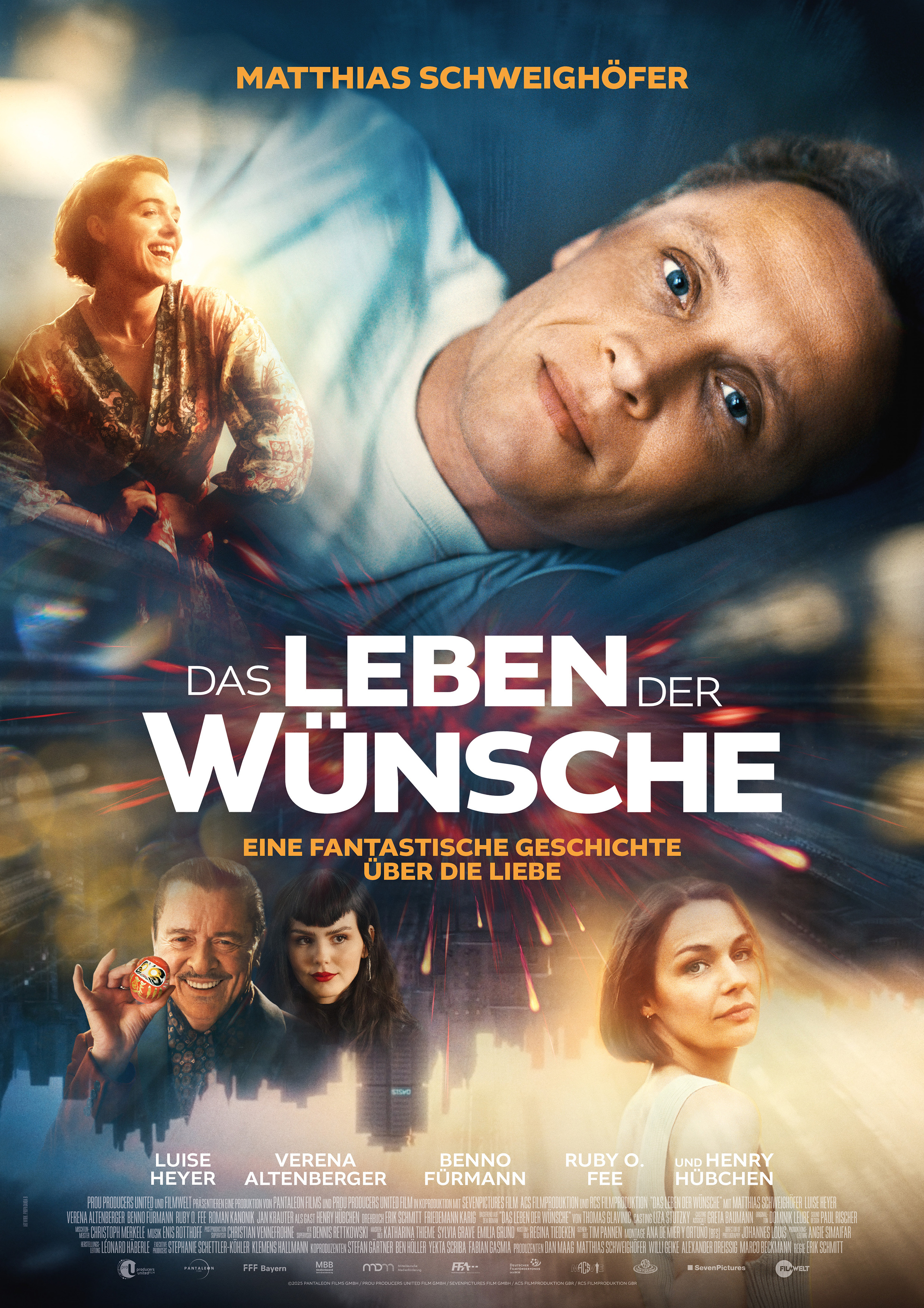 Filmplakat des Titels „DAS LEBEN DER WÜNSCHE”