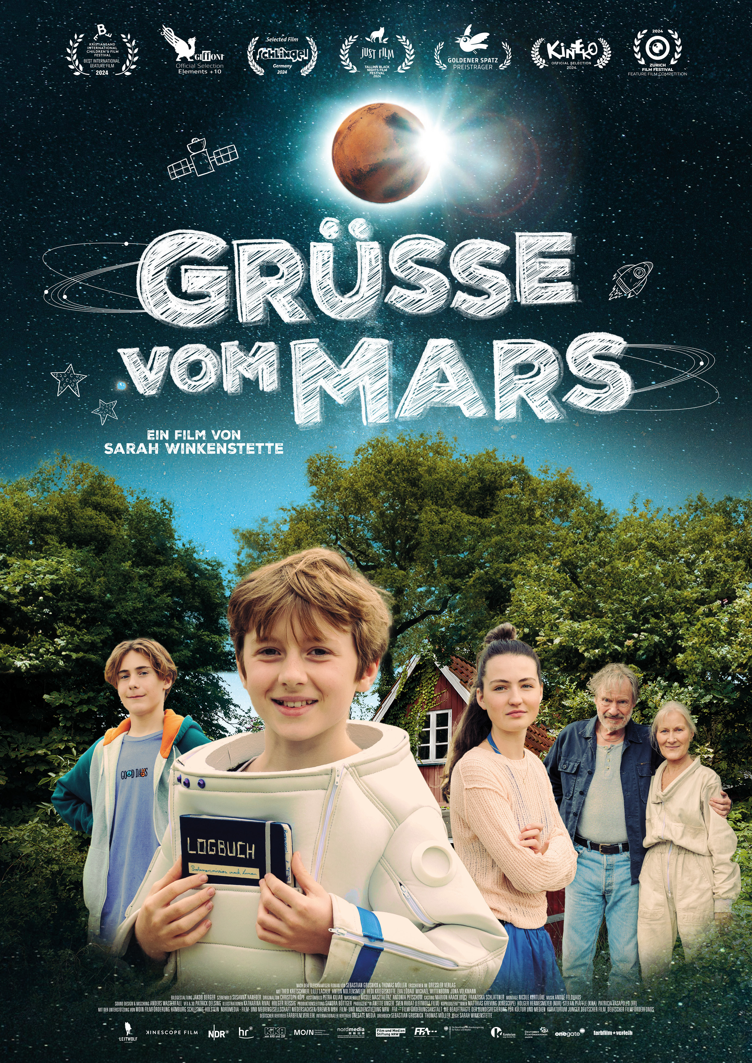 Filmplakat des Titels „GRÜßE VOM MARS”