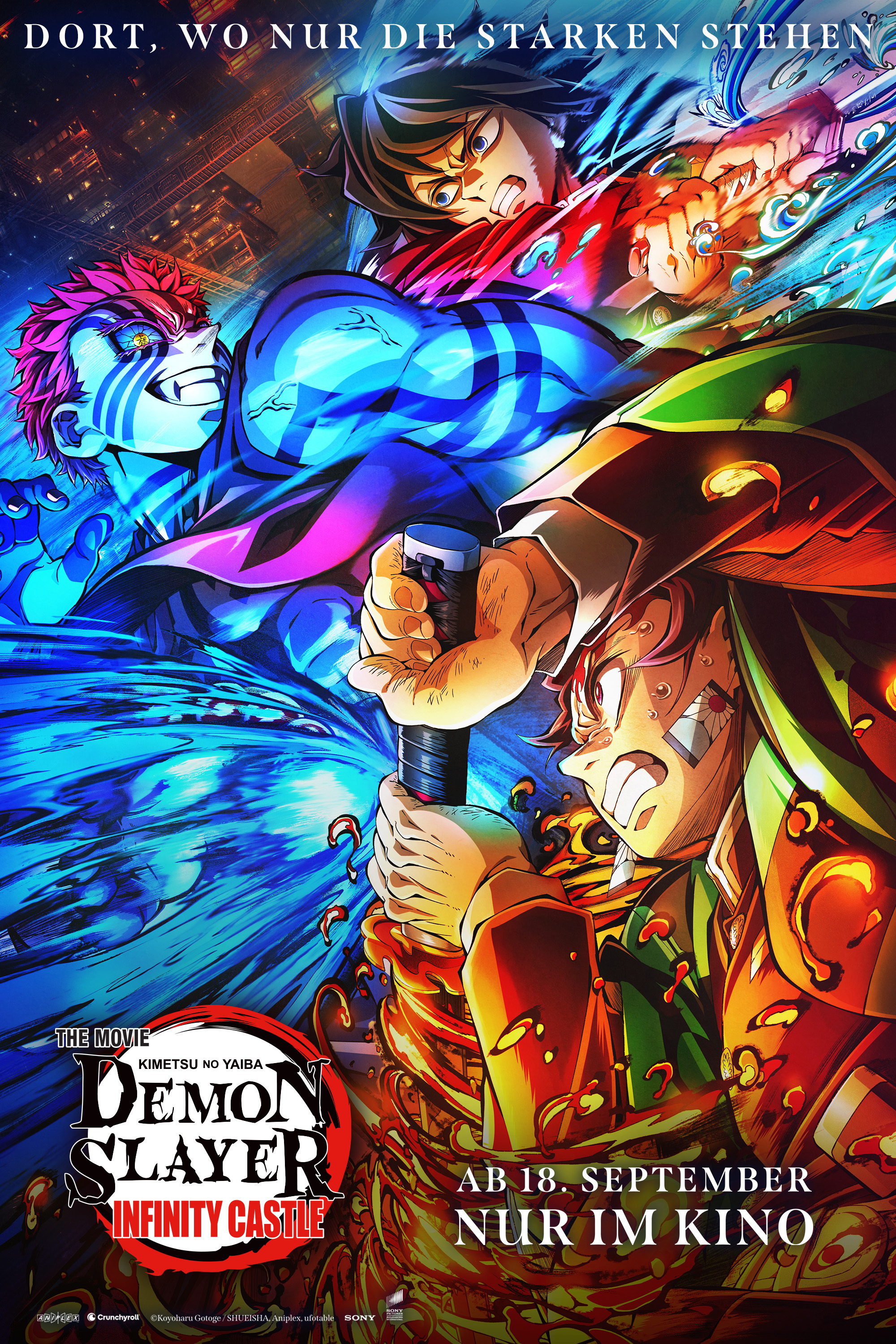 Filmplakat des Titels „DEMON SLAYER: KIMETSU NO YAIBA - INFINITY CASTLE”