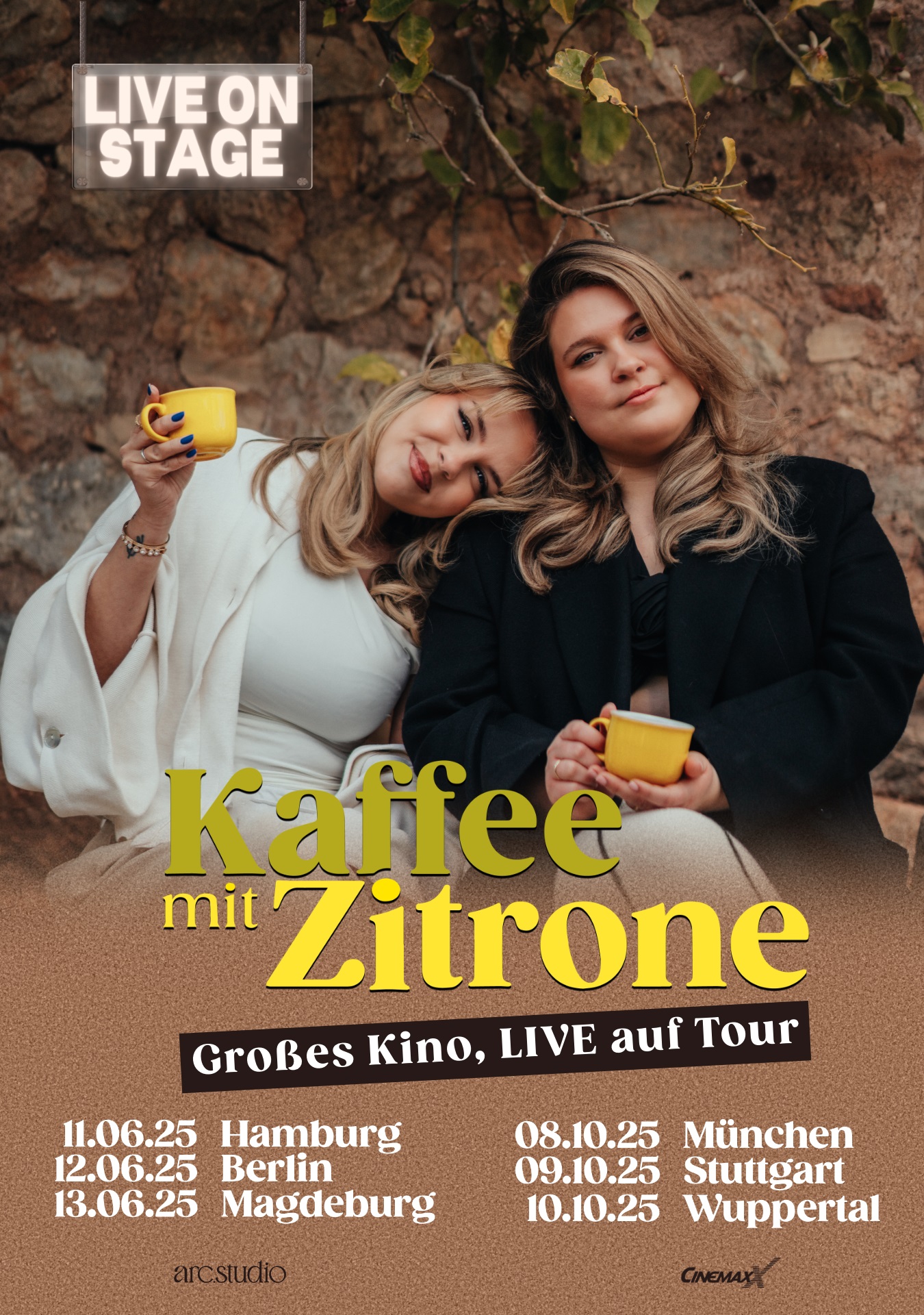 Podcasttour Kaffee mit Zitrone