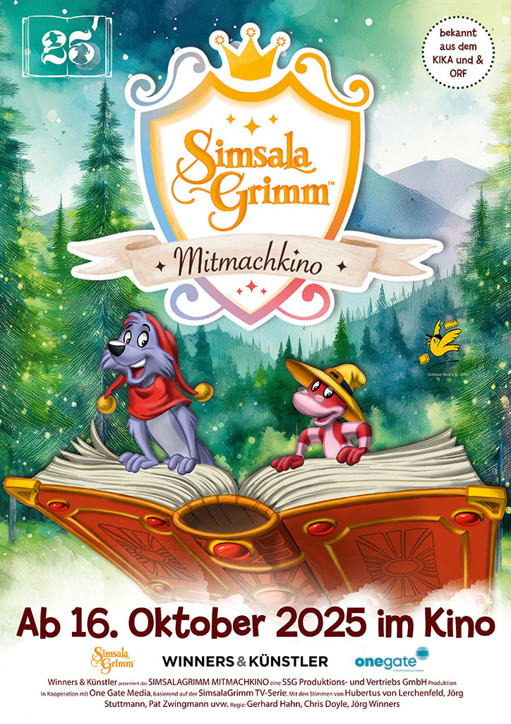 Filmplakat des Titels „SIMSALAGRIMM MITMACHKINO”