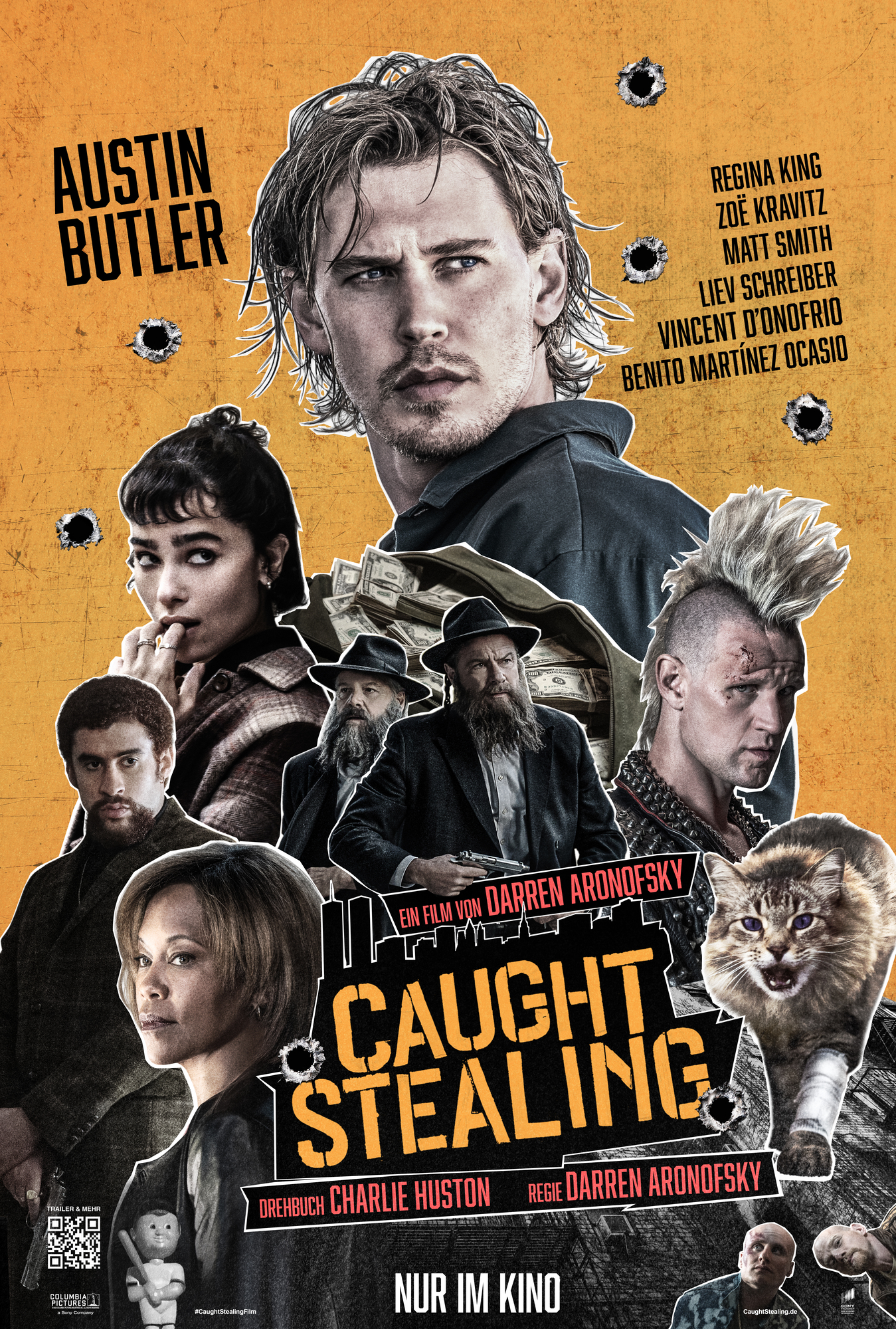 Filmplakat des Titels „CAUGHT STEALING”
