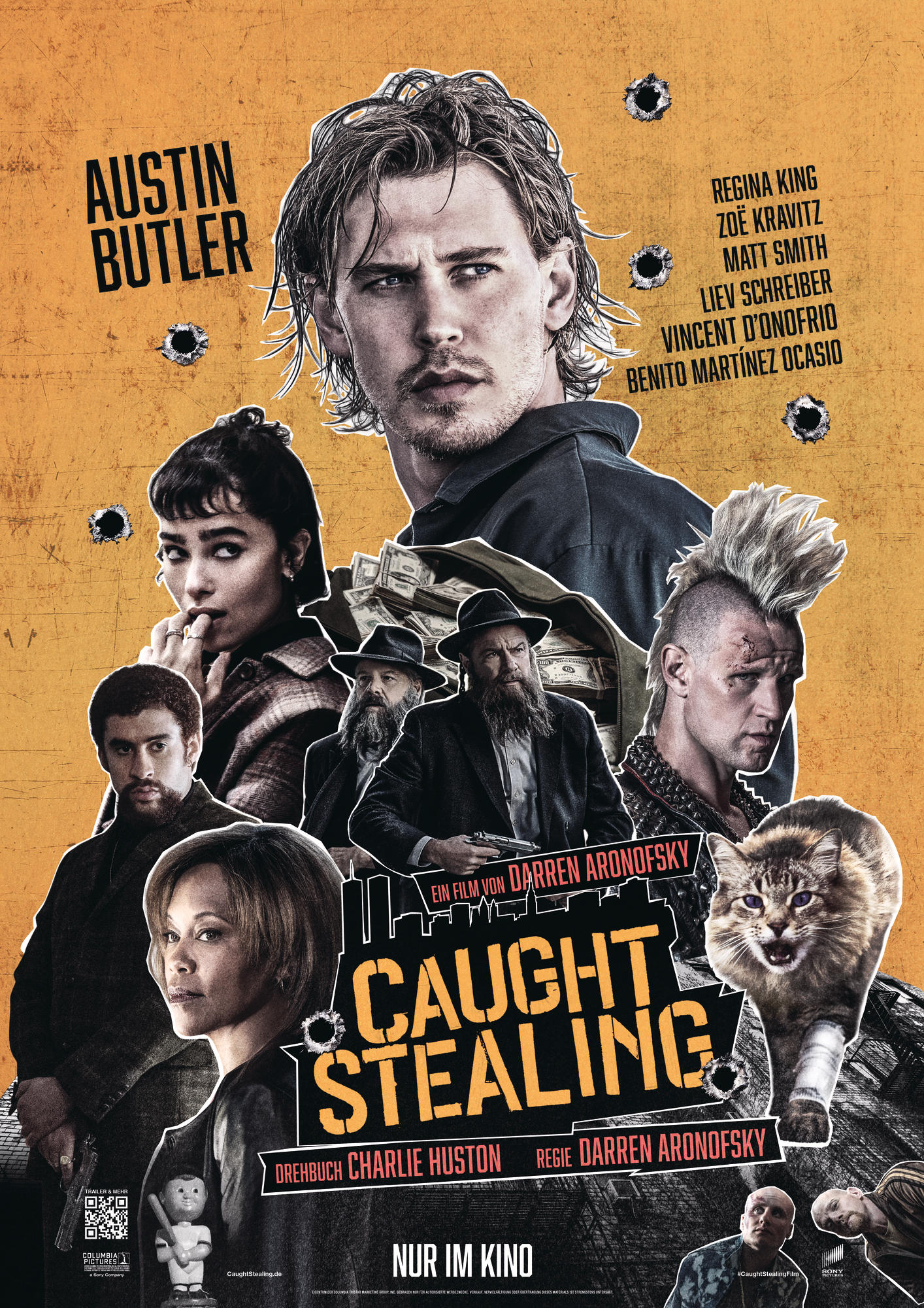 Filmplakat des Titels „CAUGHT STEALING”