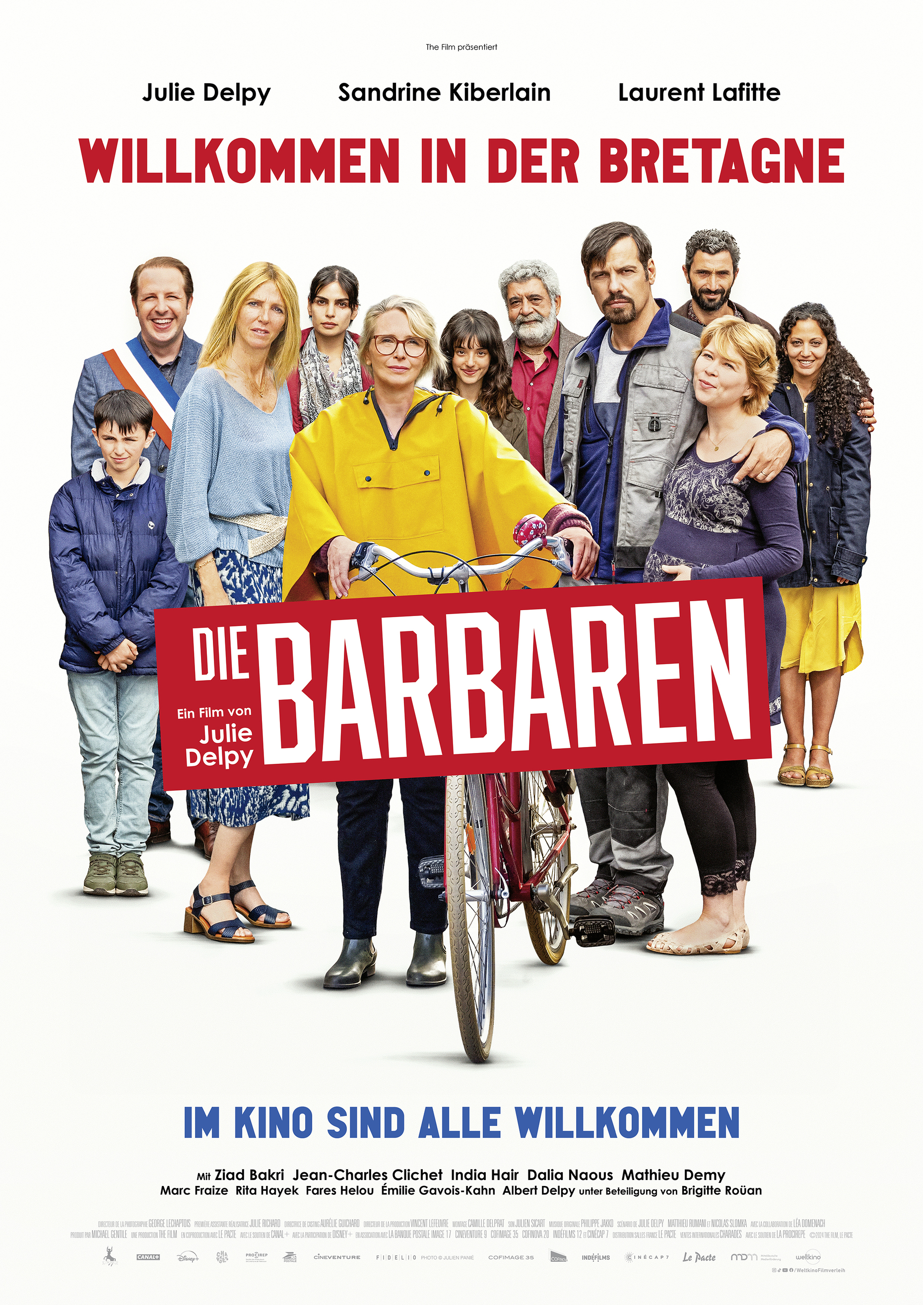 Filmplakat des Titels „DIE BARBAREN - WILLKOMMEN IN DER BRETAGNE”