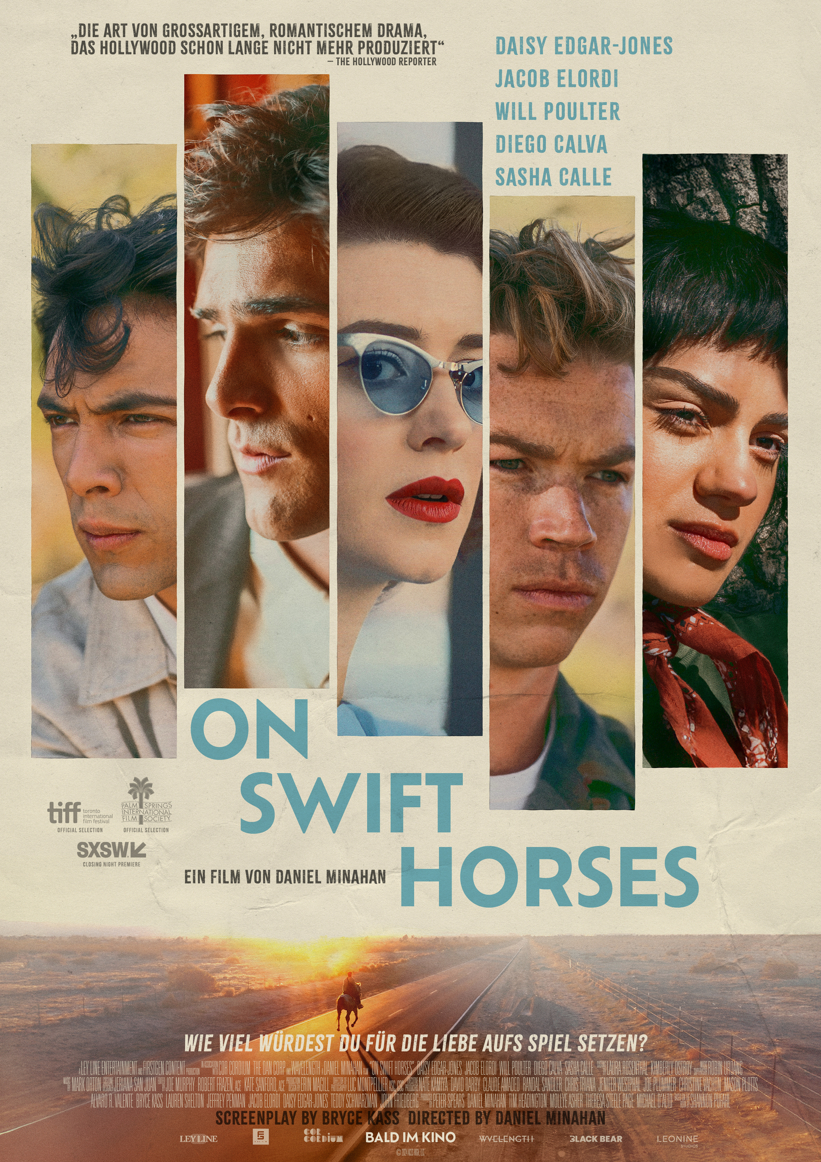 Filmplakat des Titels „ON SWIFT HORSES”