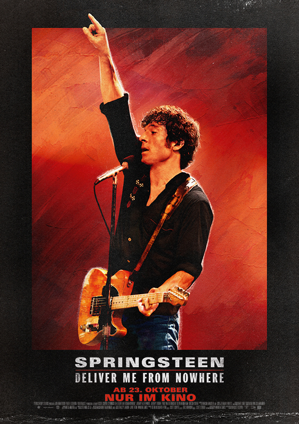 Filmplakat des Titels „SPRINGSTEEN: DELIVER ME FROM NOWHERE”