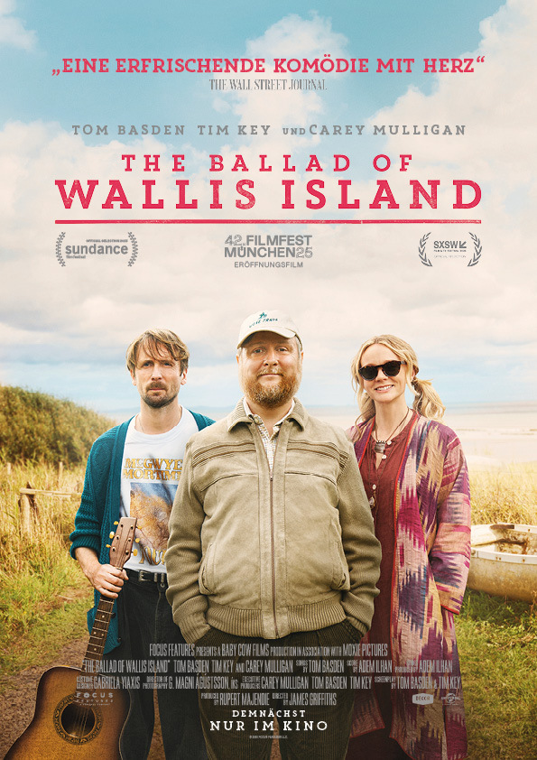 Filmplakat des Titels „THE BALLAD OF WALLIS ISLAND”