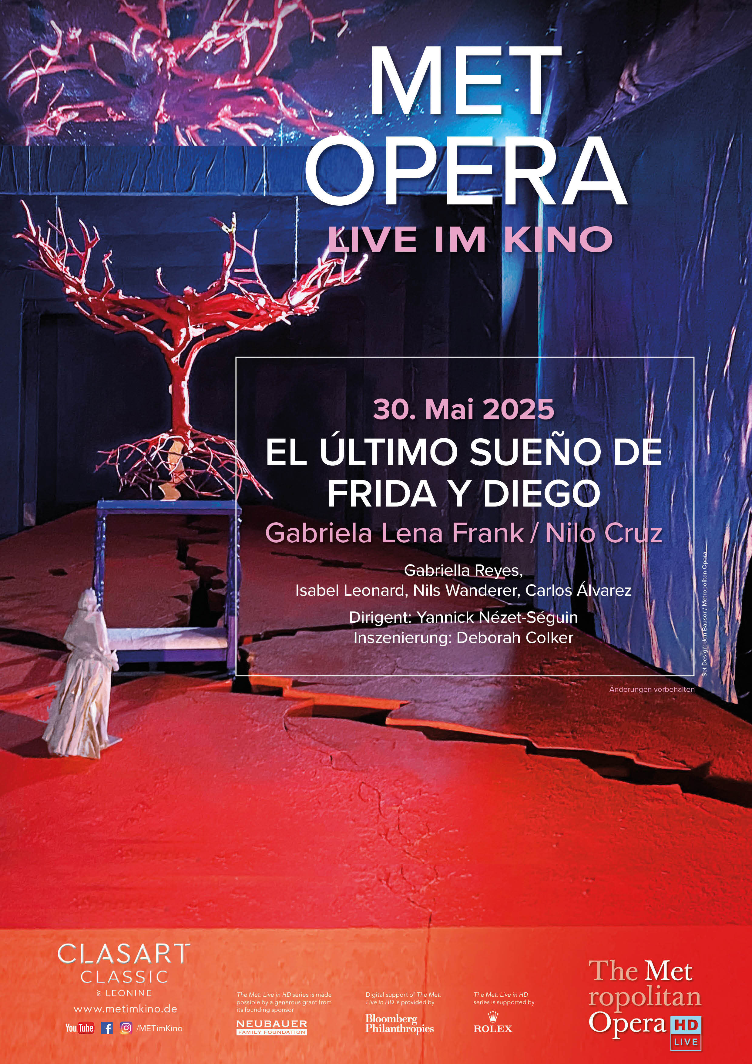 Filmplakat des Titels „EL ÚLTIMO SUEÑO DE FRIDA Y DIEGO - FRANK (MET 2025/26)”