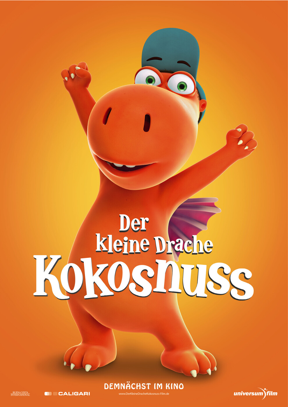 Filmplakat des Titels „MINI MORNINGS: DER KLEINE DRACHE KOKOSNUSS”