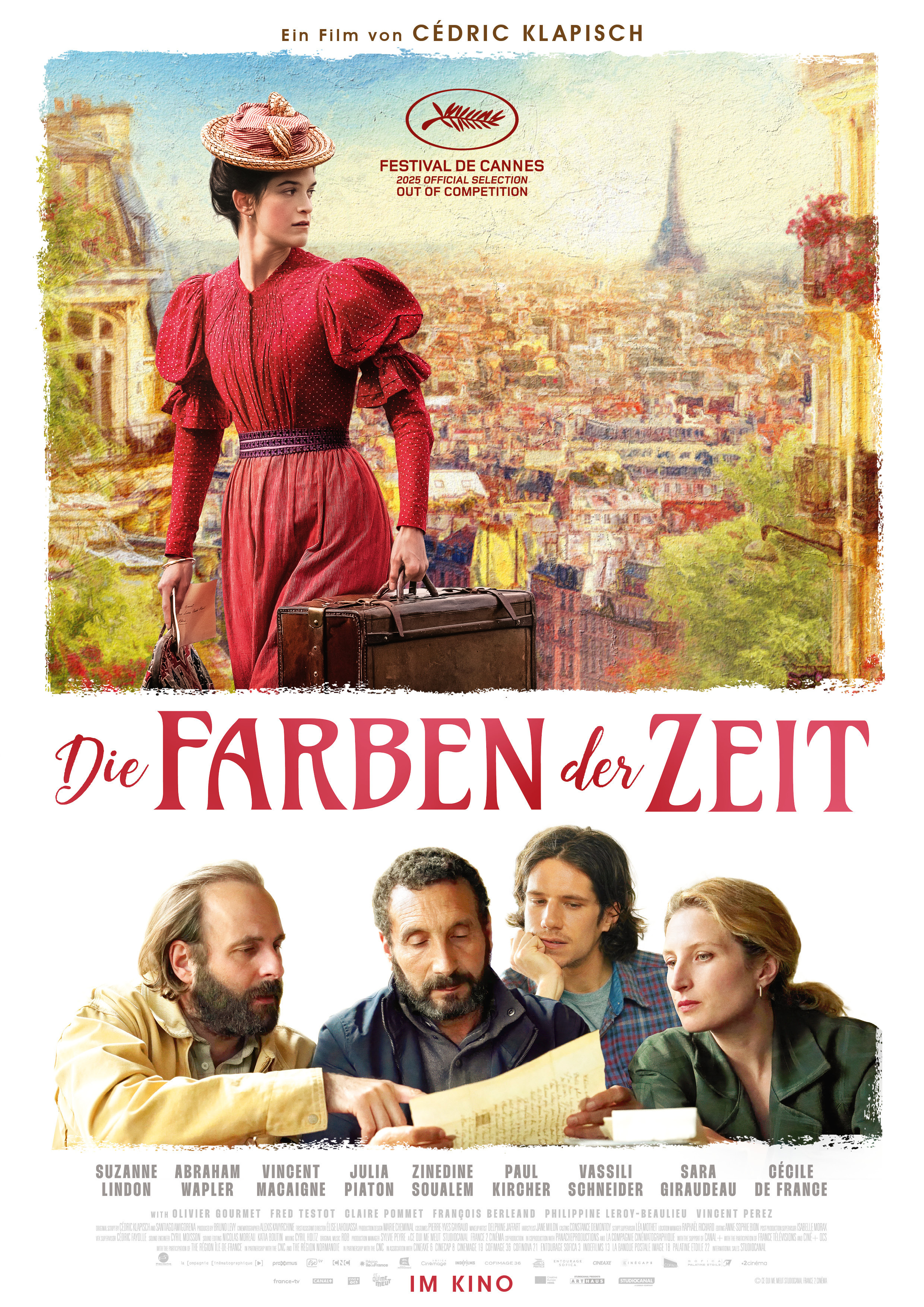 Filmplakat des Titels „DIE FARBEN DER ZEIT”