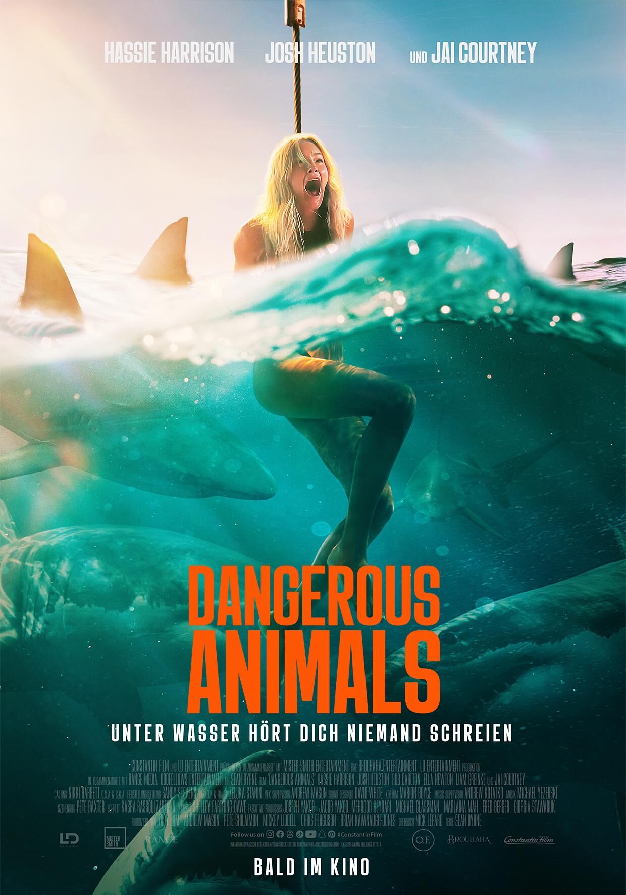 Filmplakat des Titels „DANGEROUS ANIMALS”