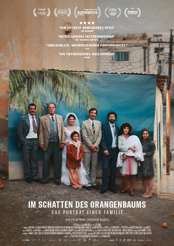Filmplakat des Titels „IM SCHATTEN DES ORANGENBAUMS”