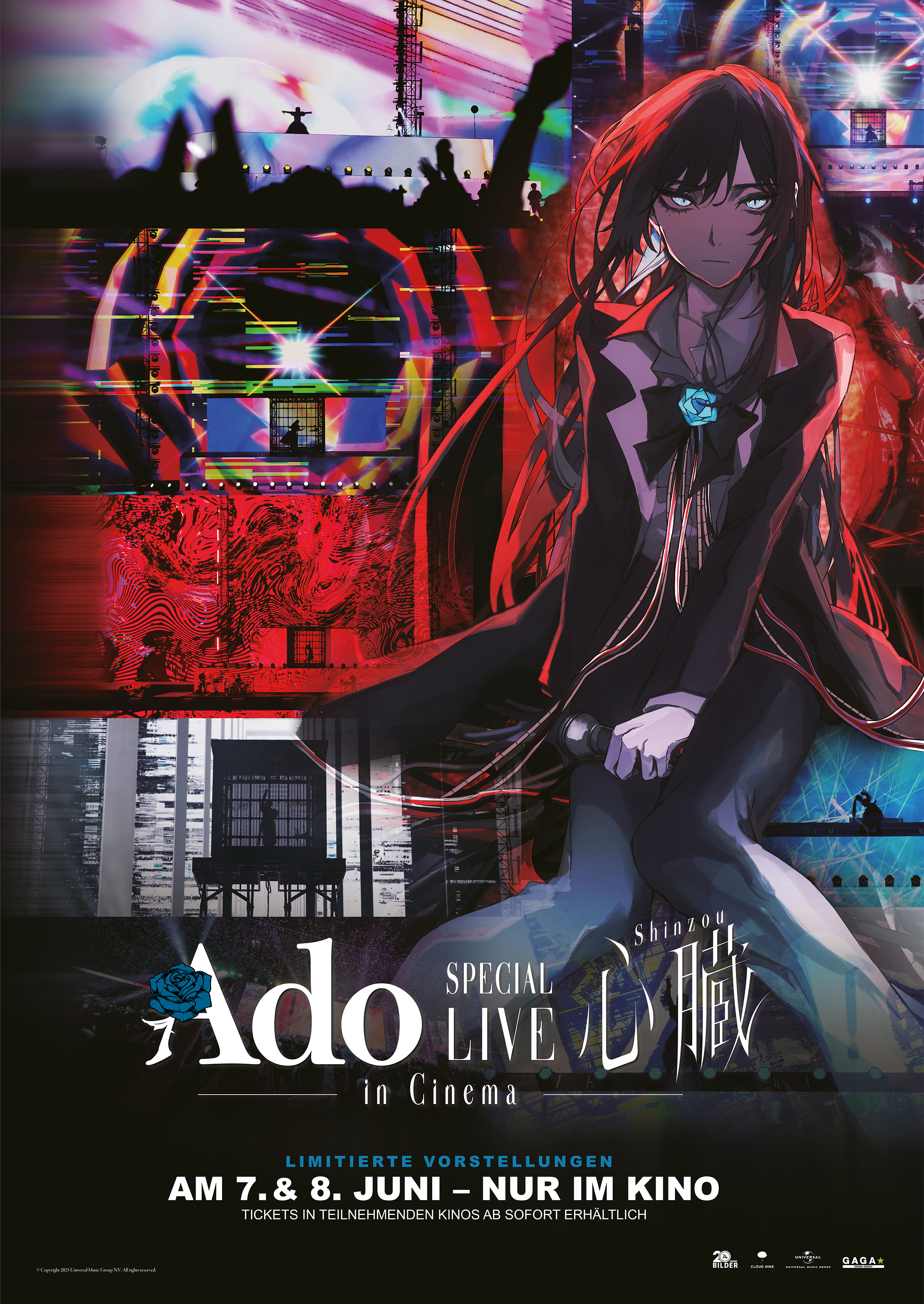 Filmplakat des Titels „ADO - SPECIAL LIVE "SHINZOU" IN CINEMA”