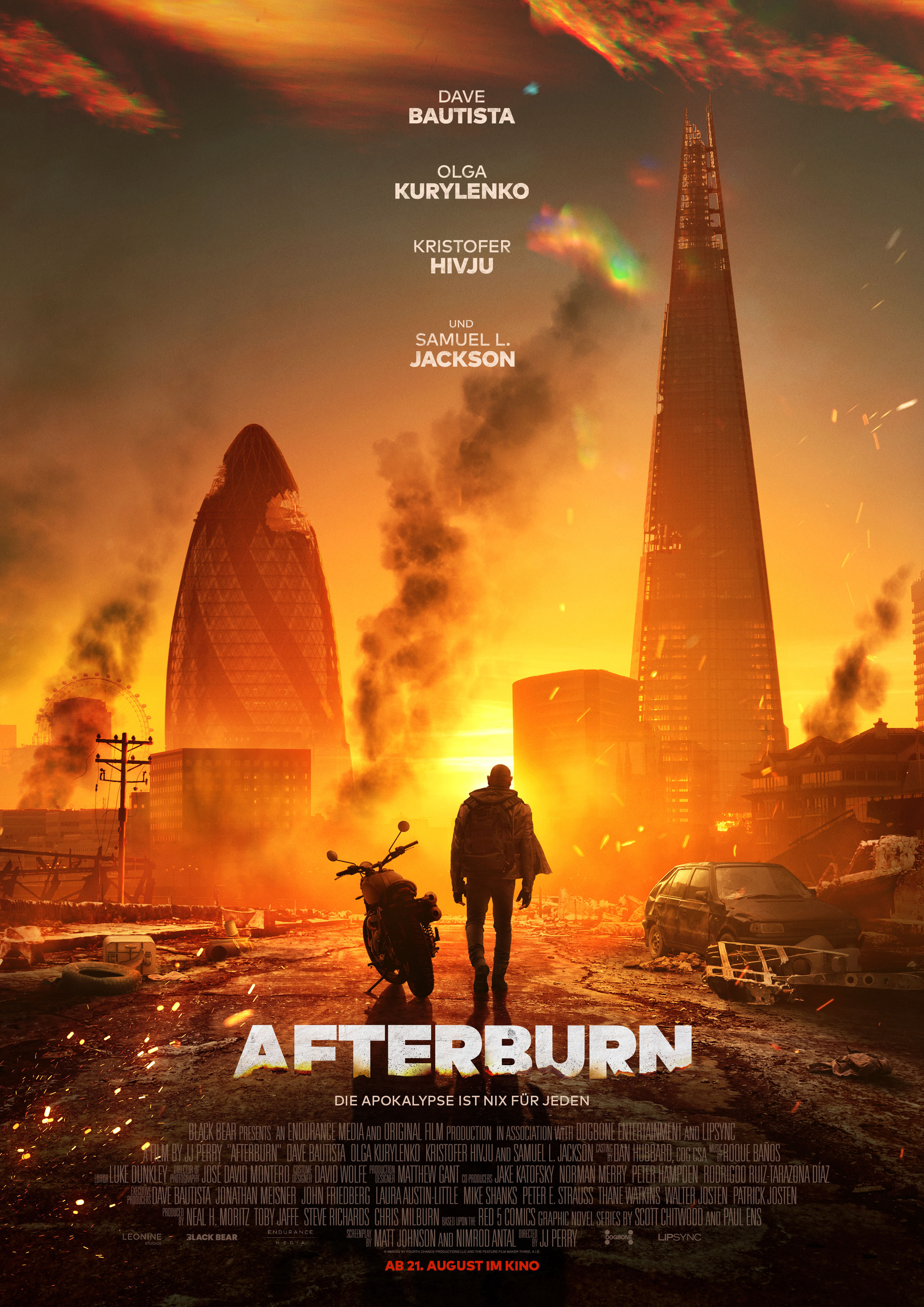 Filmplakat des Titels „AFTERBURN”