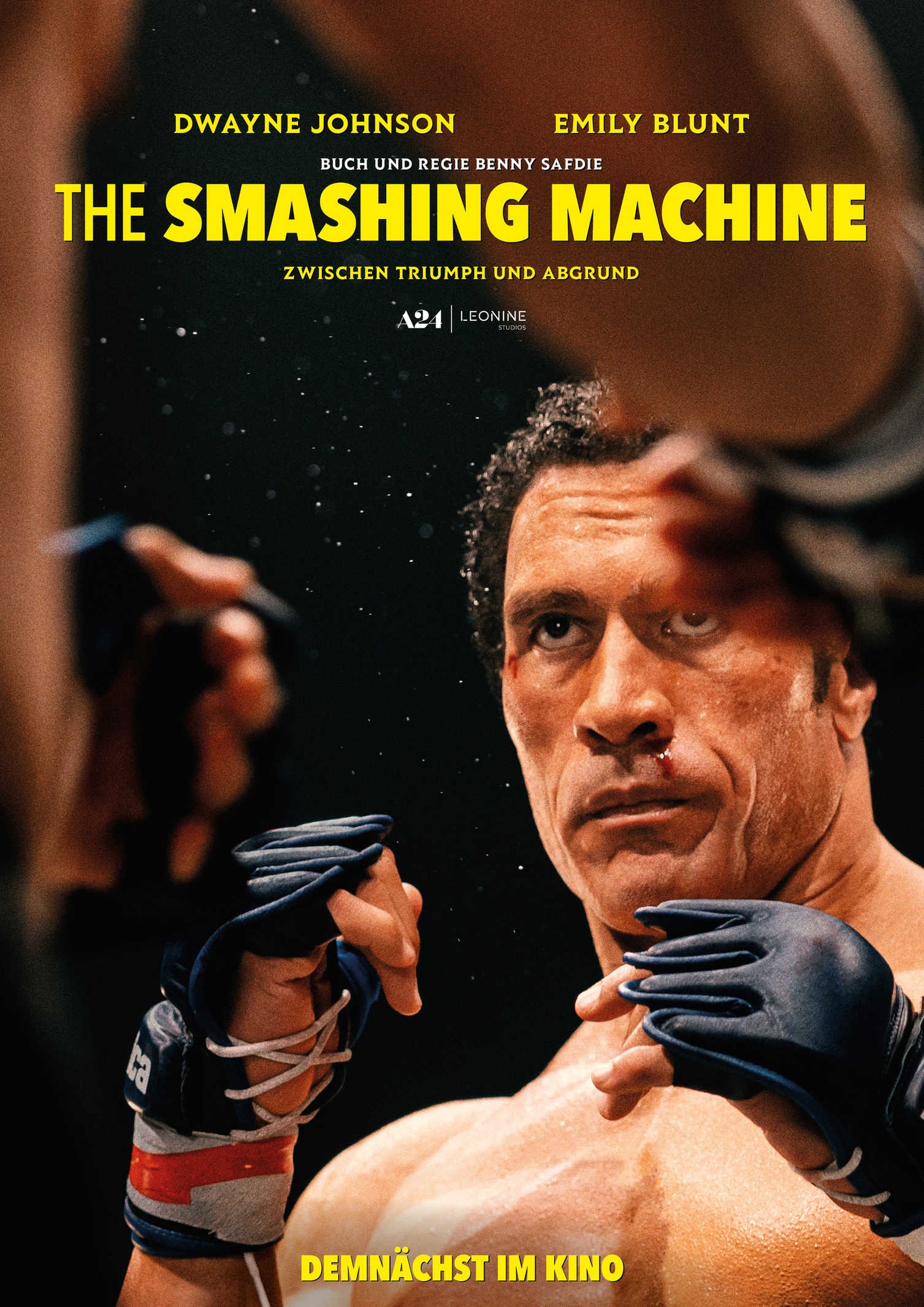 Filmplakat des Titels „THE SMASHING MACHINE”