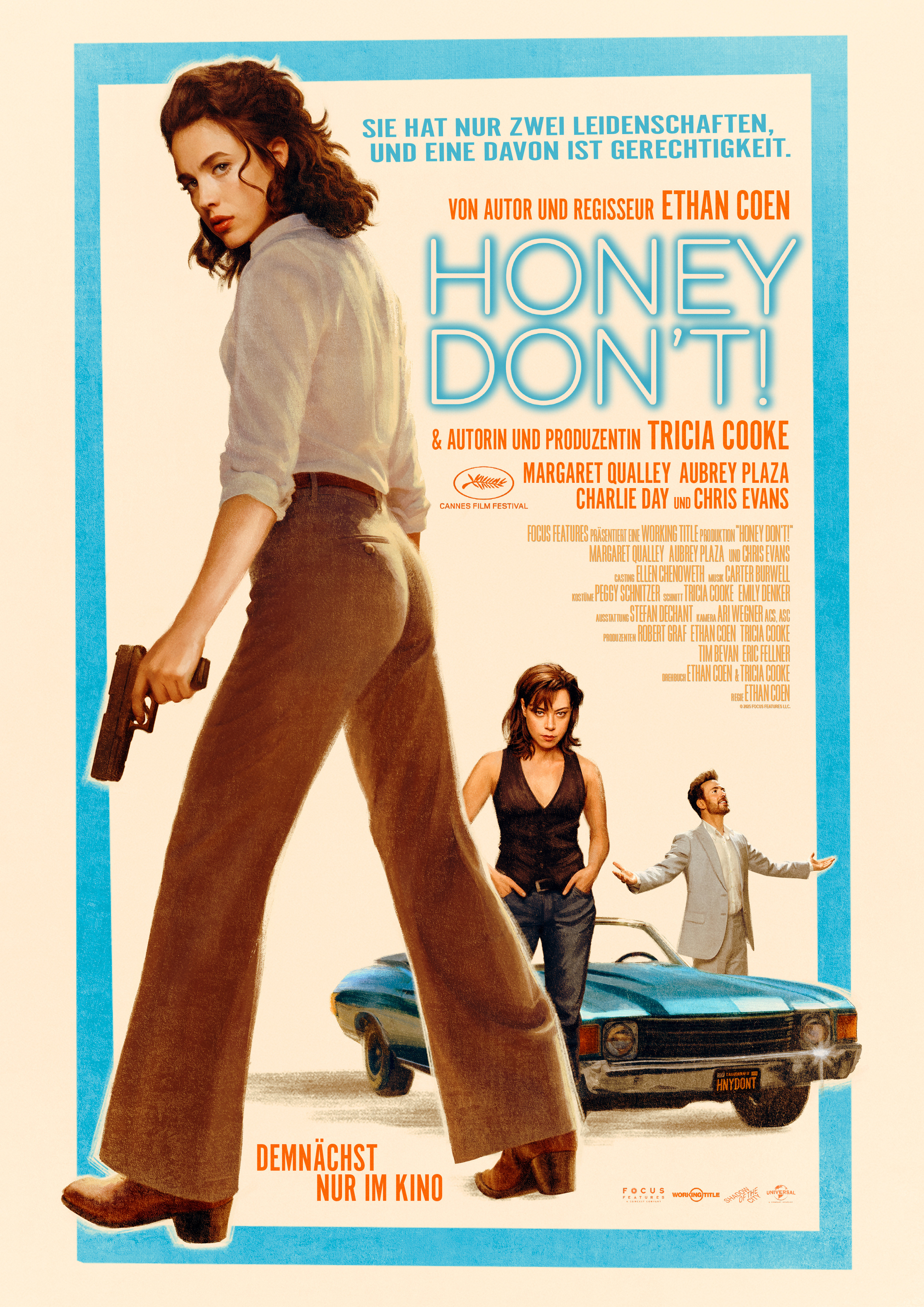 Filmplakat des Titels „HONEY DON'T!”