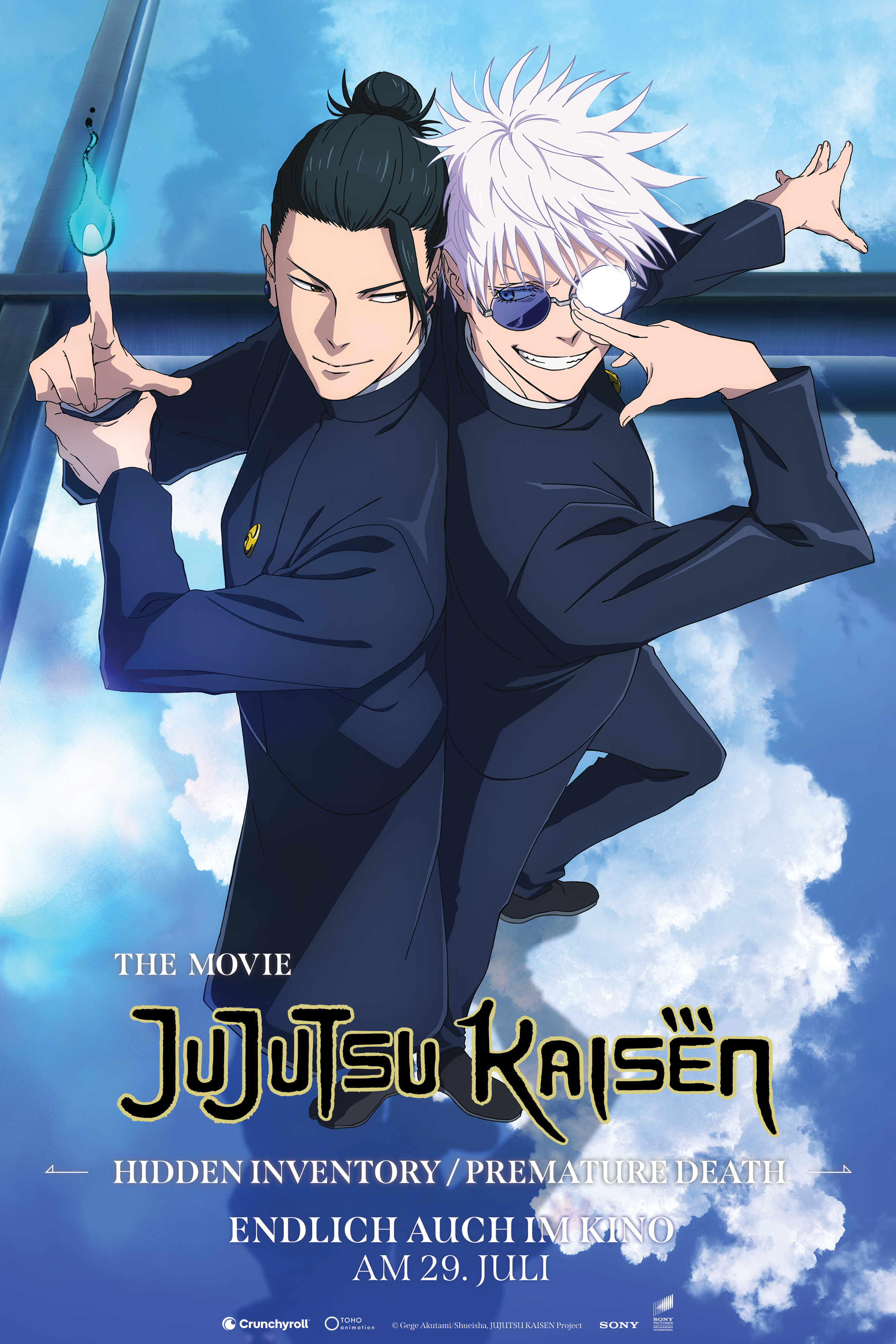 Filmplakat des Titels „JUJUTSU KAISEN: HIDDEN INVENTORY / PREMATURE DEATH - THE MOVIE”