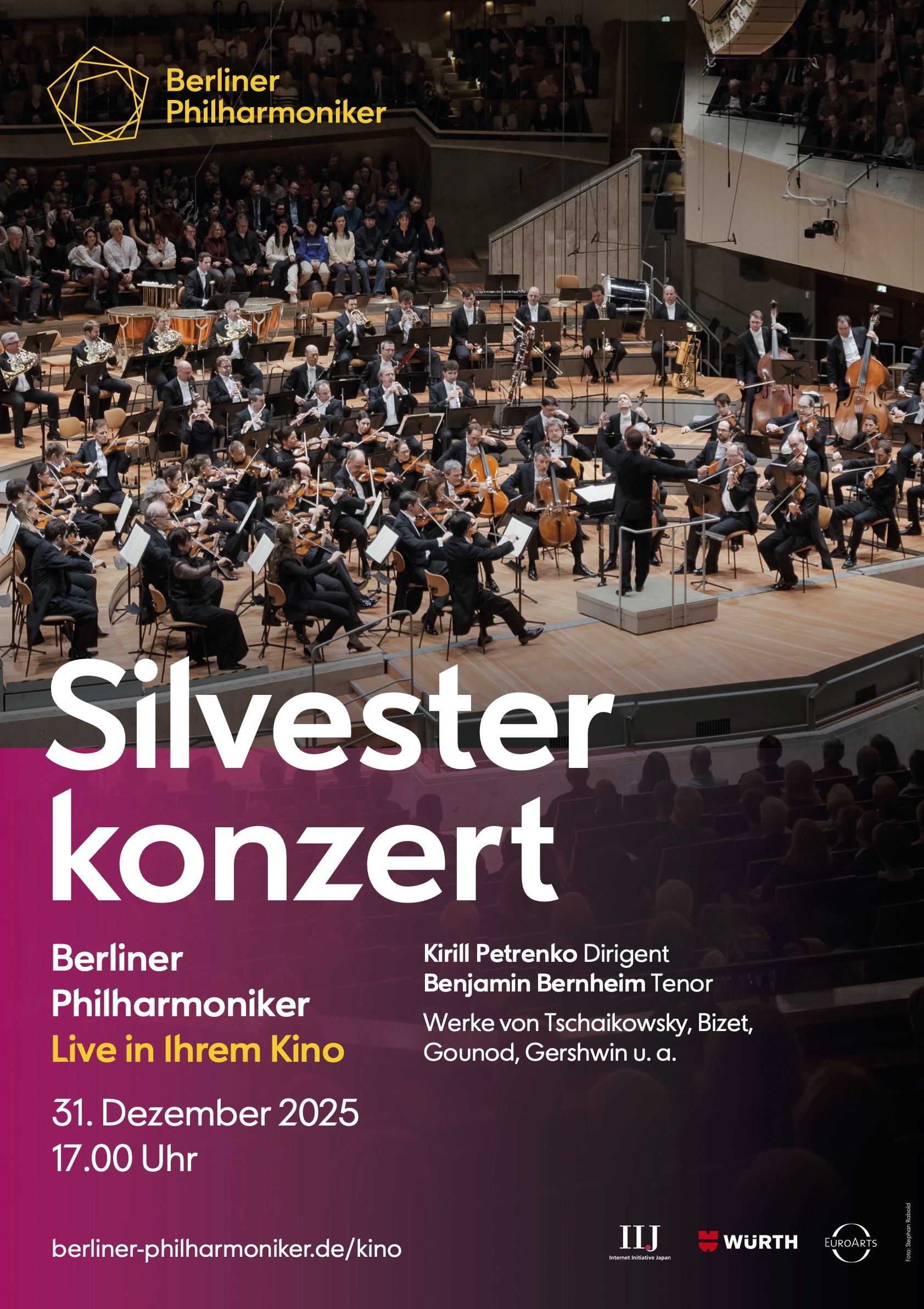 Berliner Philharmoniker - Live im Kino 2025/26: Silvesterkonzert