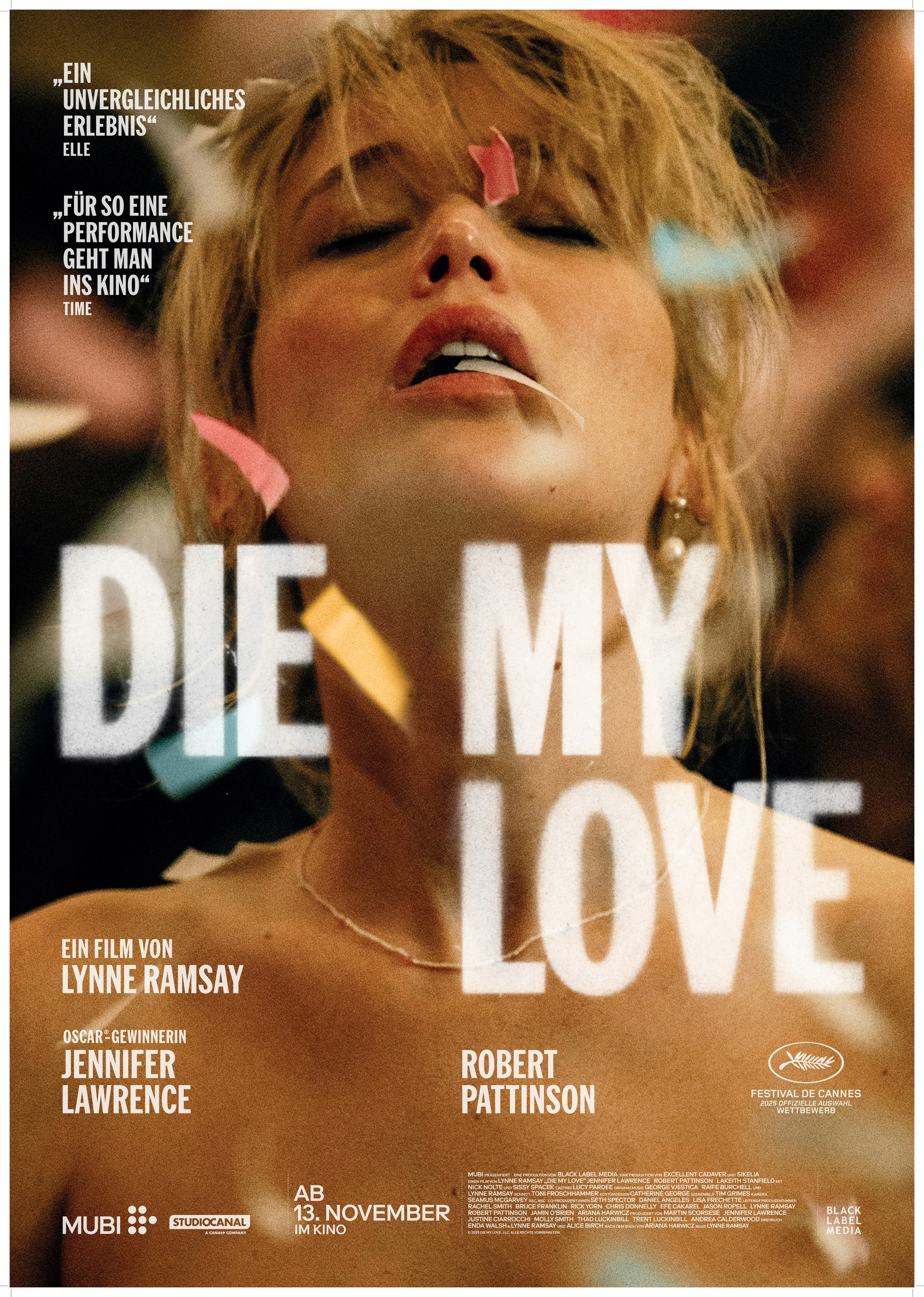 Filmplakat des Titels „DIE MY LOVE”