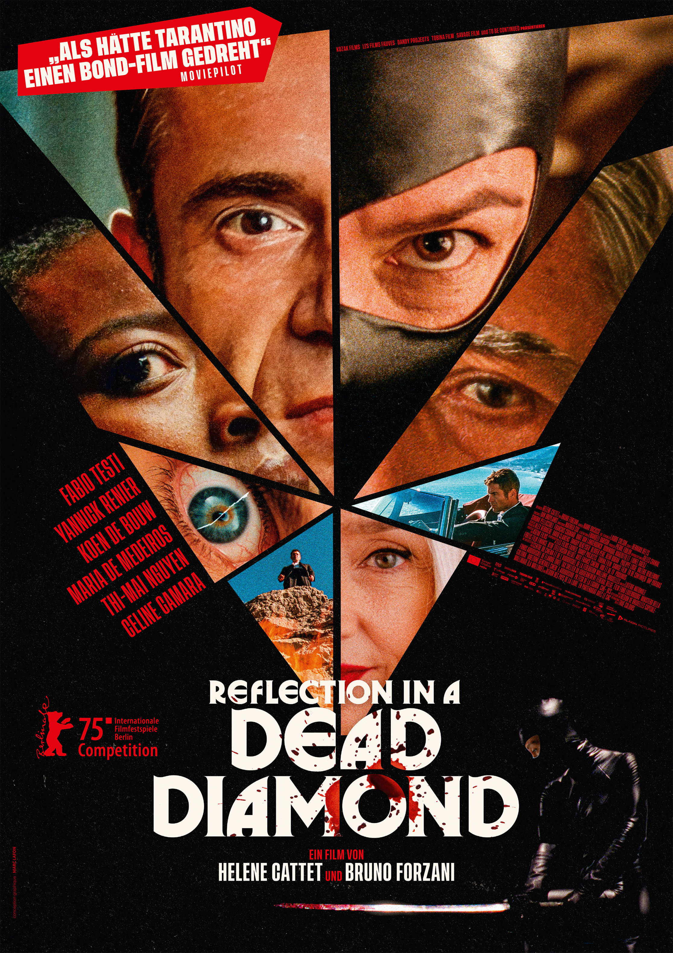 Filmplakat des Titels „REFLECTION IN A DEAD DIAMOND”