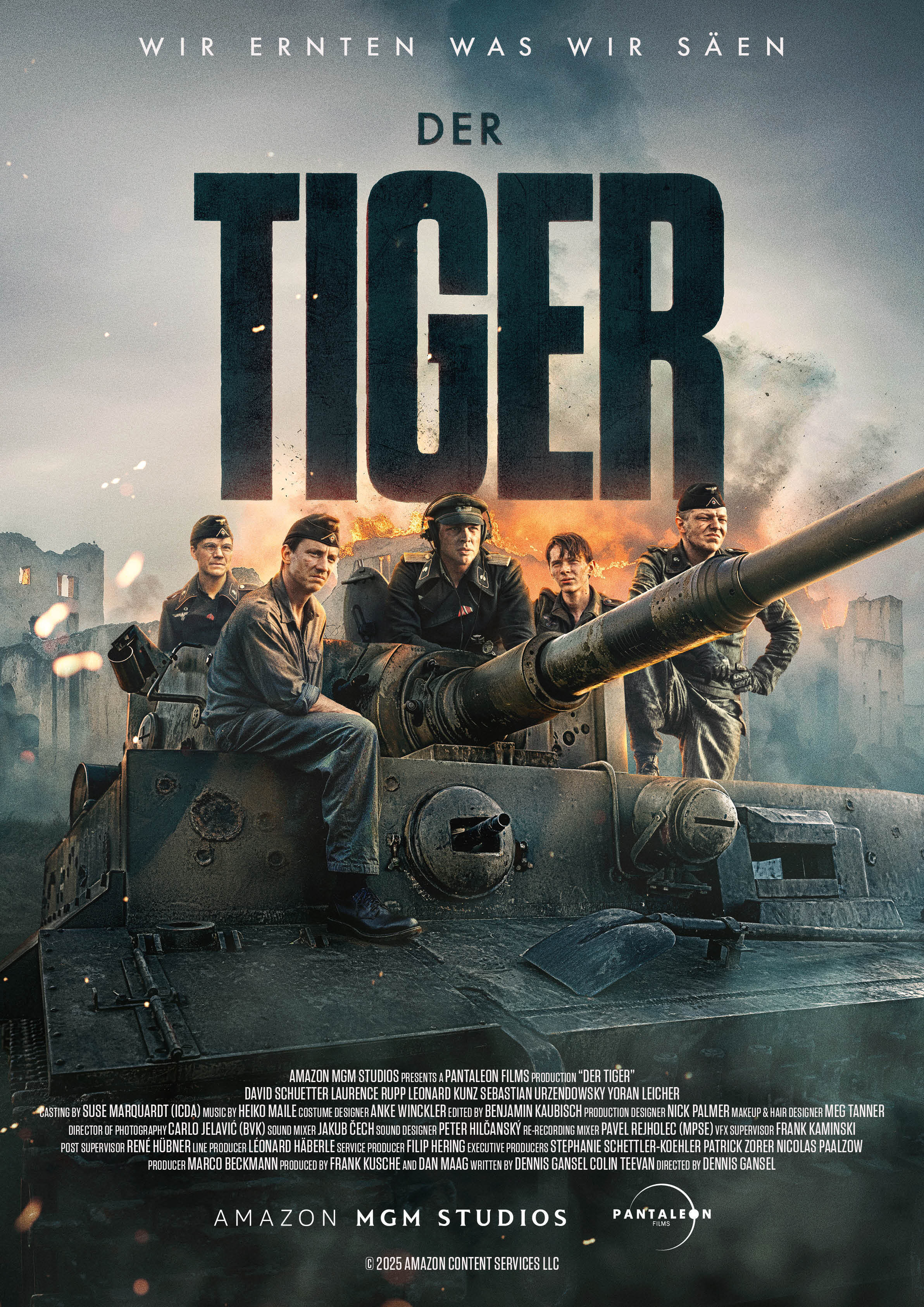 Filmplakat des Titels „DER TIGER”