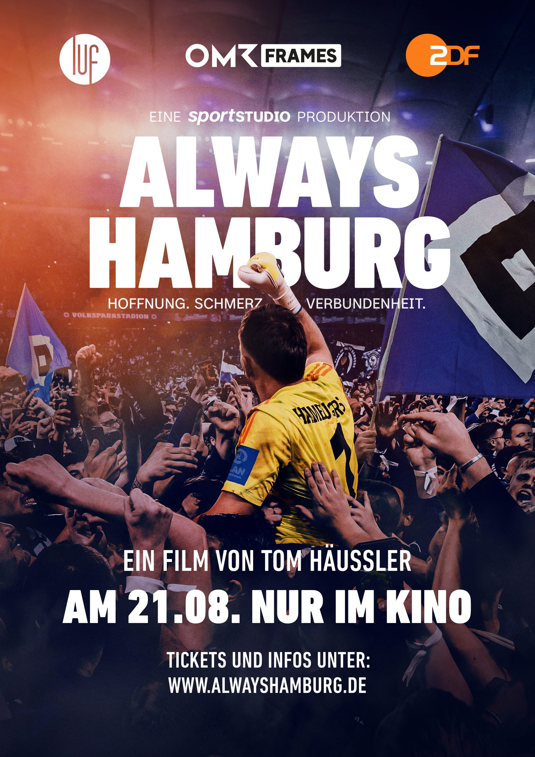 Filmplakat des Titels „ALWAYS HAMBURG”