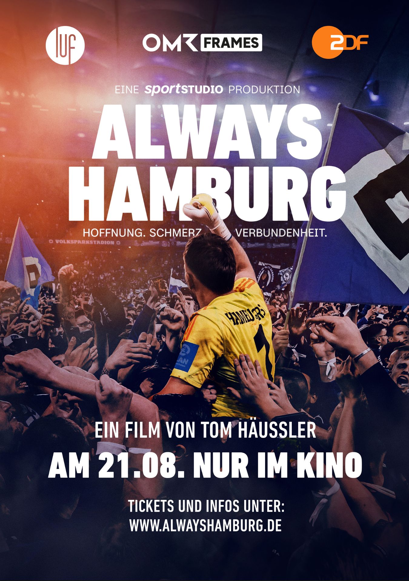 Filmplakat des Titels „ALWAYS HAMBURG”