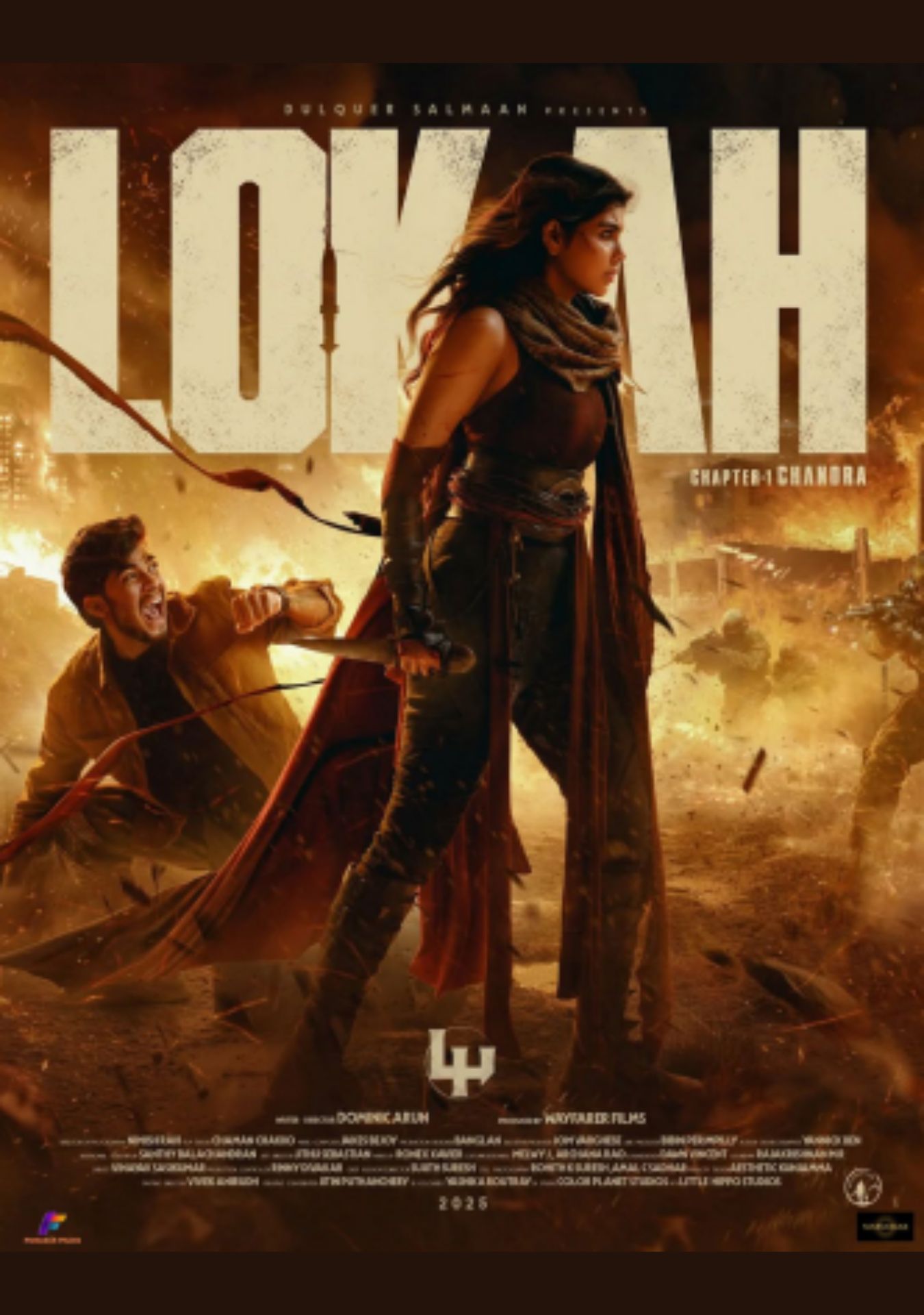 Filmplakat des Titels „LOKAH: CHAPTER ONE: CHANDRA”