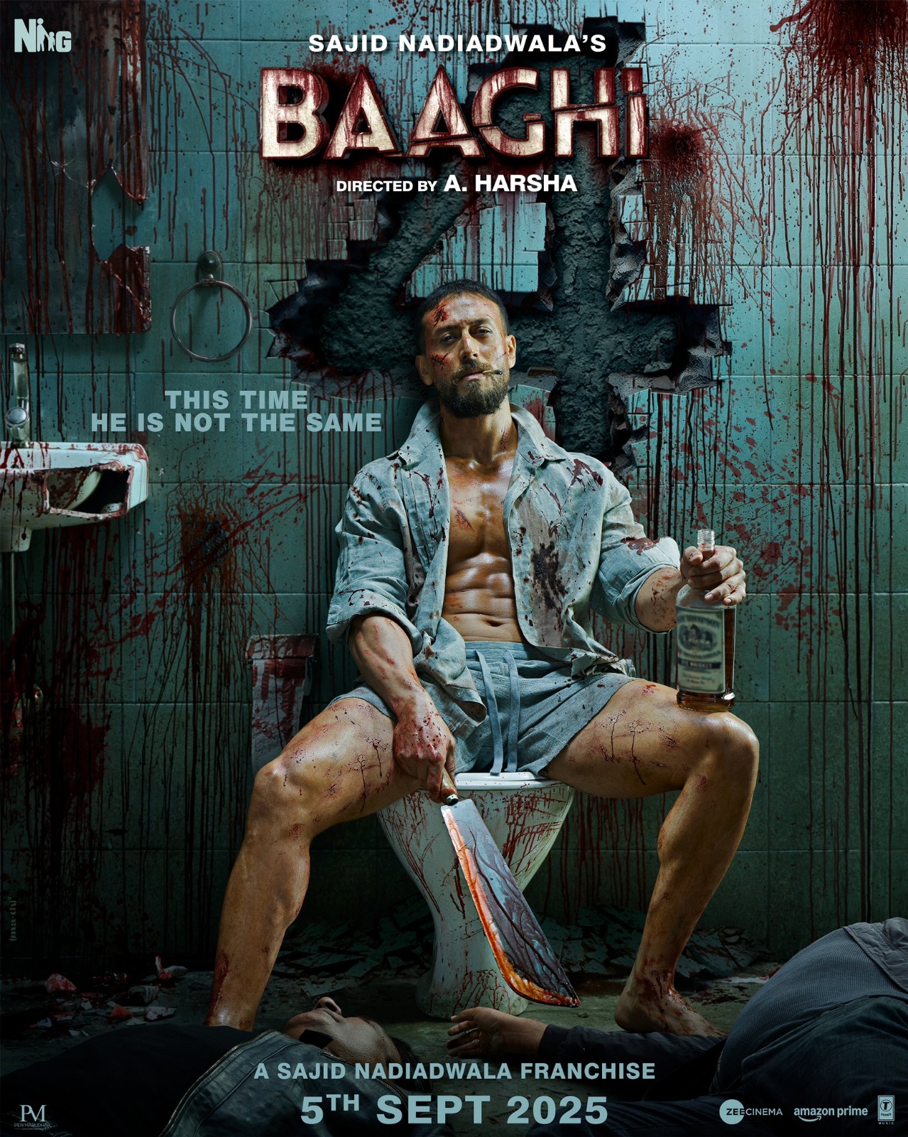 Filmplakat des Titels „BAAGHI 4”