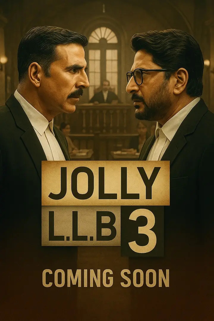 Filmplakat des Titels „JOLLY LLB 3”